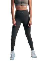 LEGGINS TWO POCKET HERO MARRON