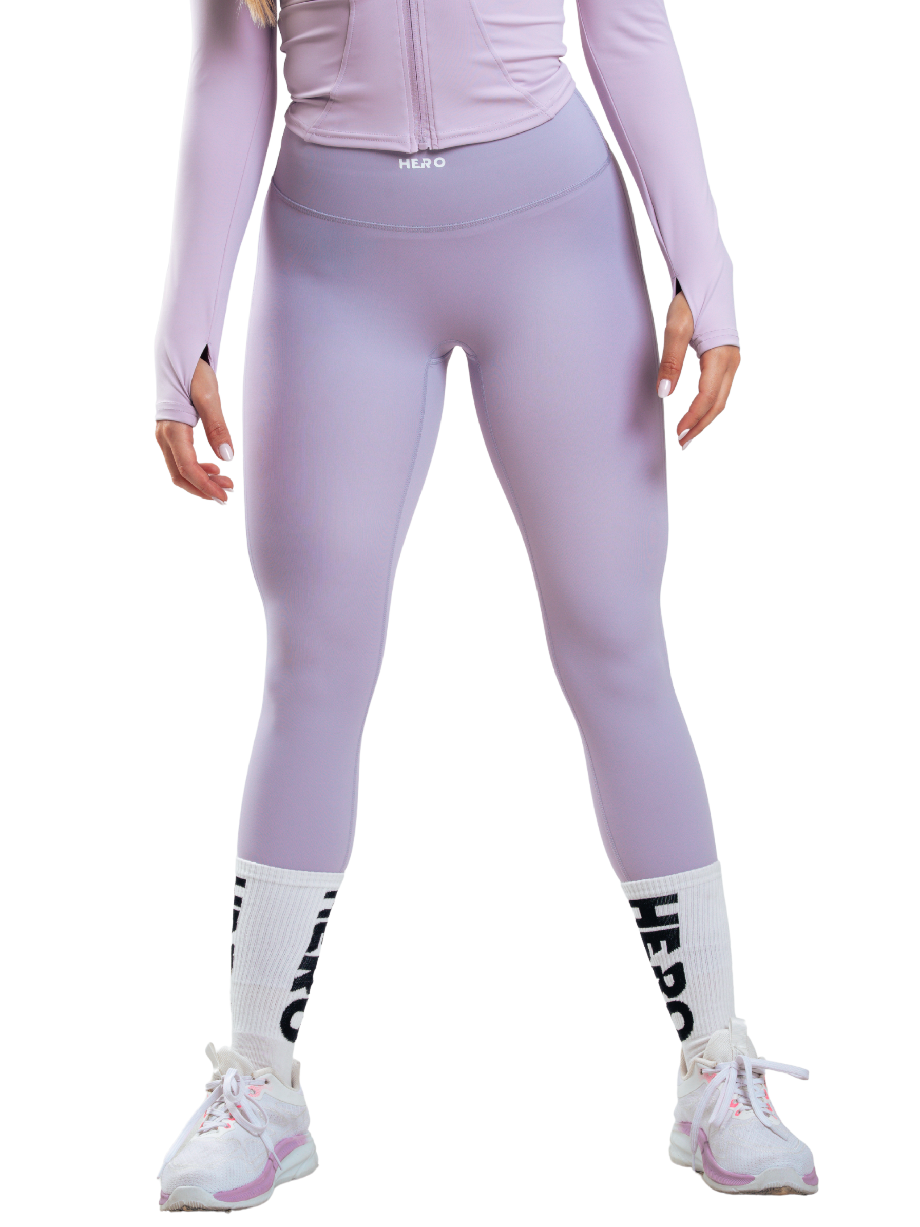 LEGGIN BASIC FIT HERO LILA