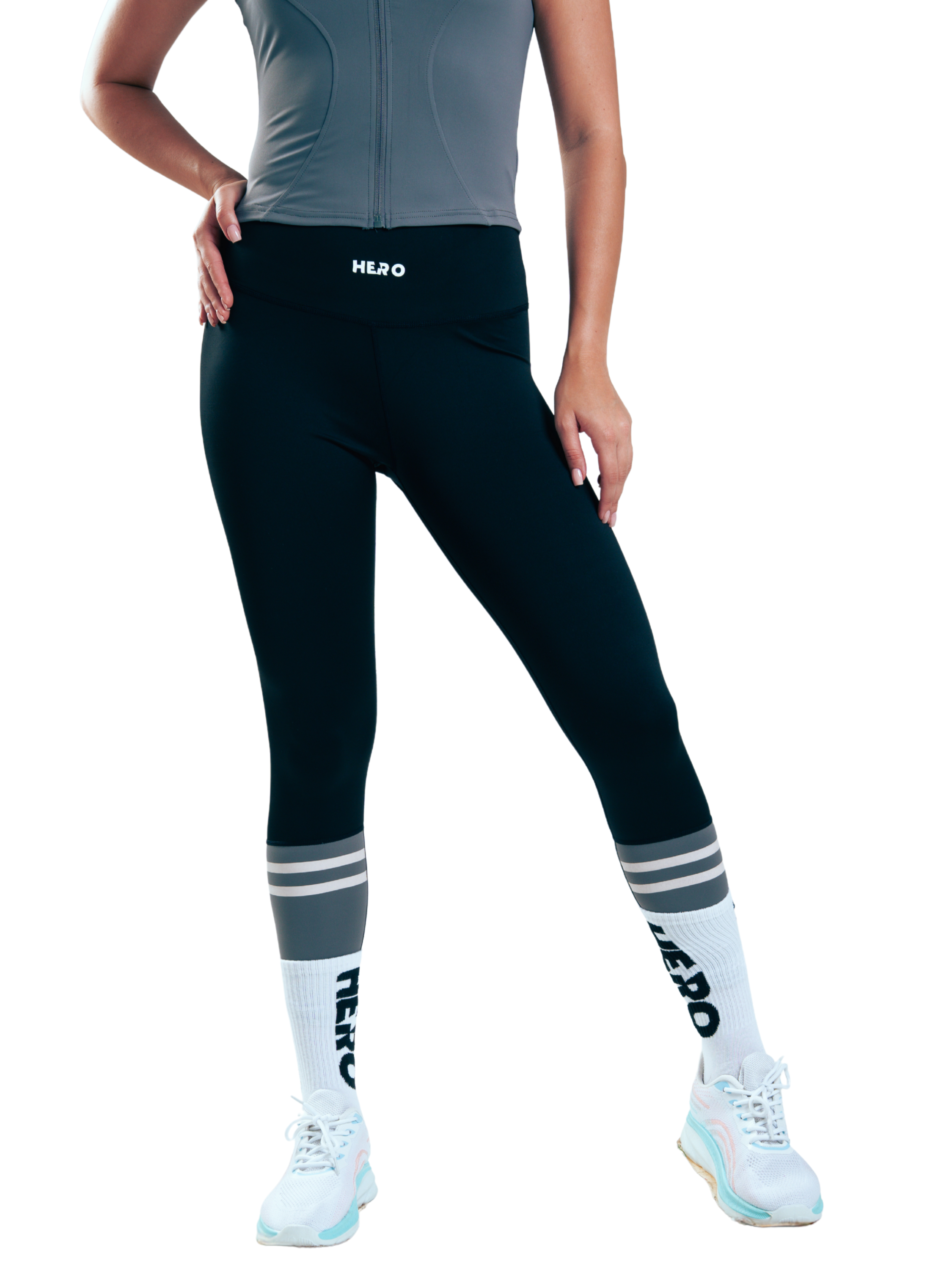 LEGGIN PLIB LOCK HERO NEGRO