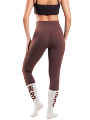 LEGGIN SLIM FIT HERO MARRON