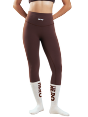 LEGGIN SLIM FIT HERO MARRON