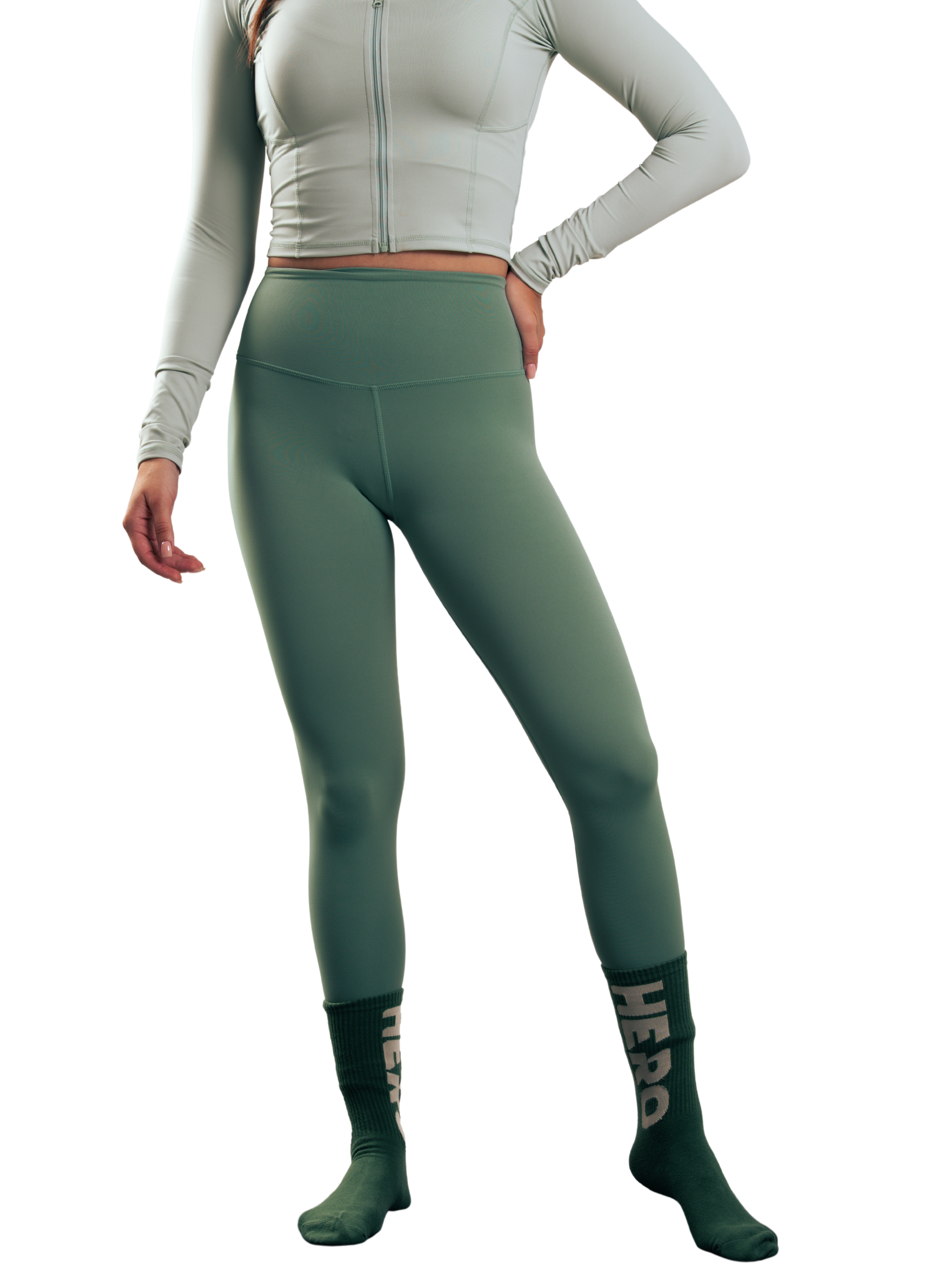 LEGGIN STIGHT HERO VERDE