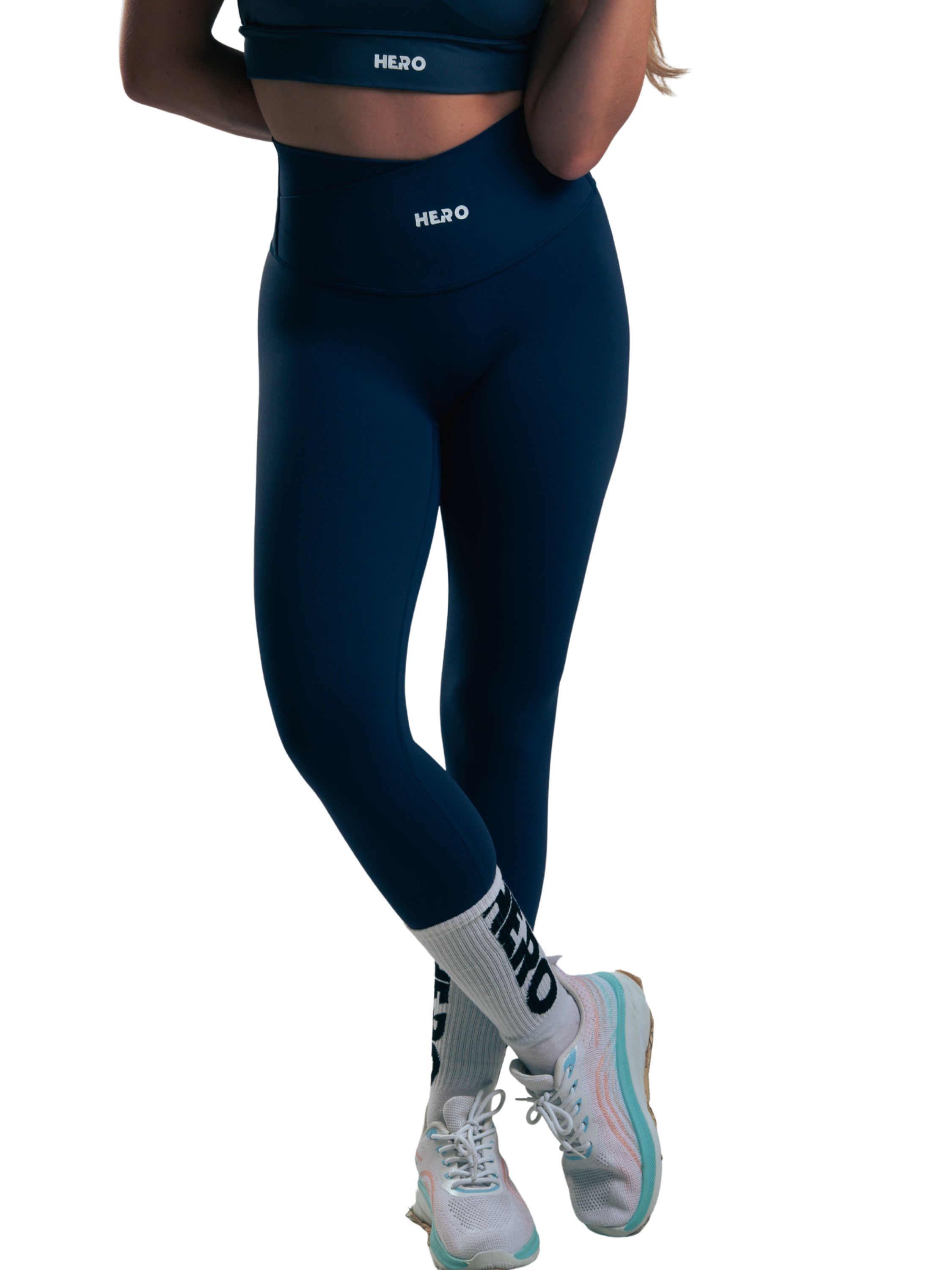 LEGGIN V HERO AZUL NAVY