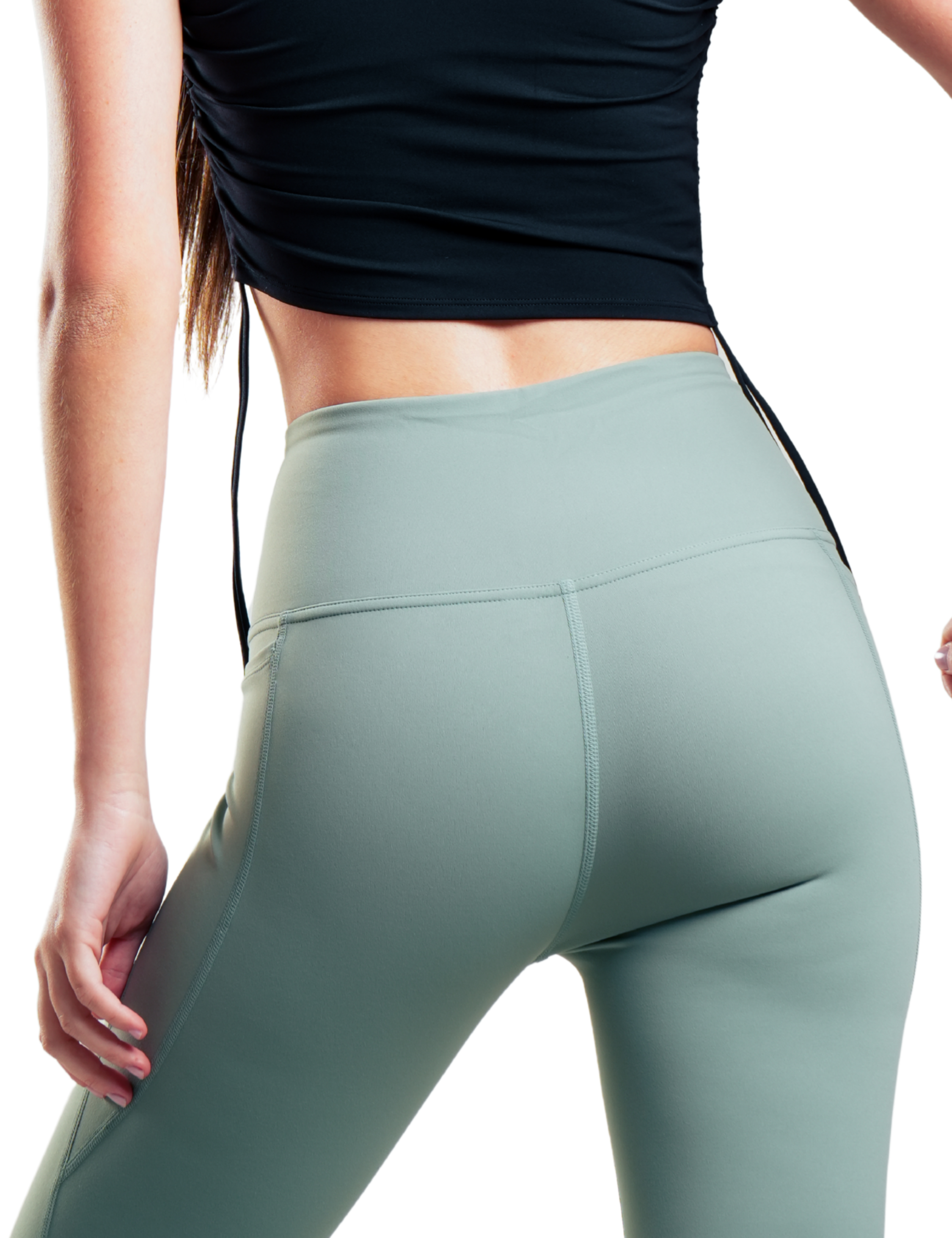 LEGGIN V POCKET VERDE