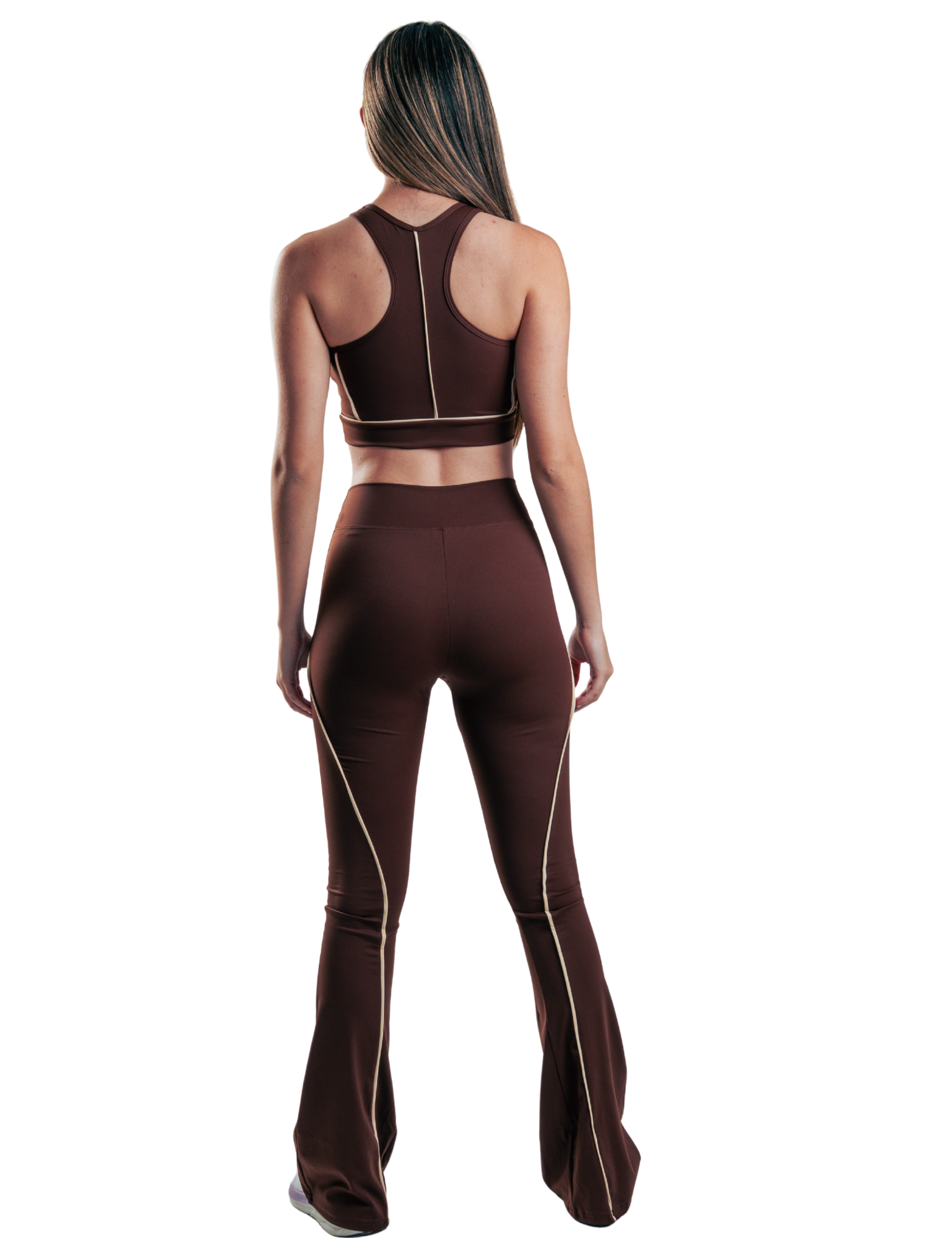 LINEA FIT SET HERO MARRON