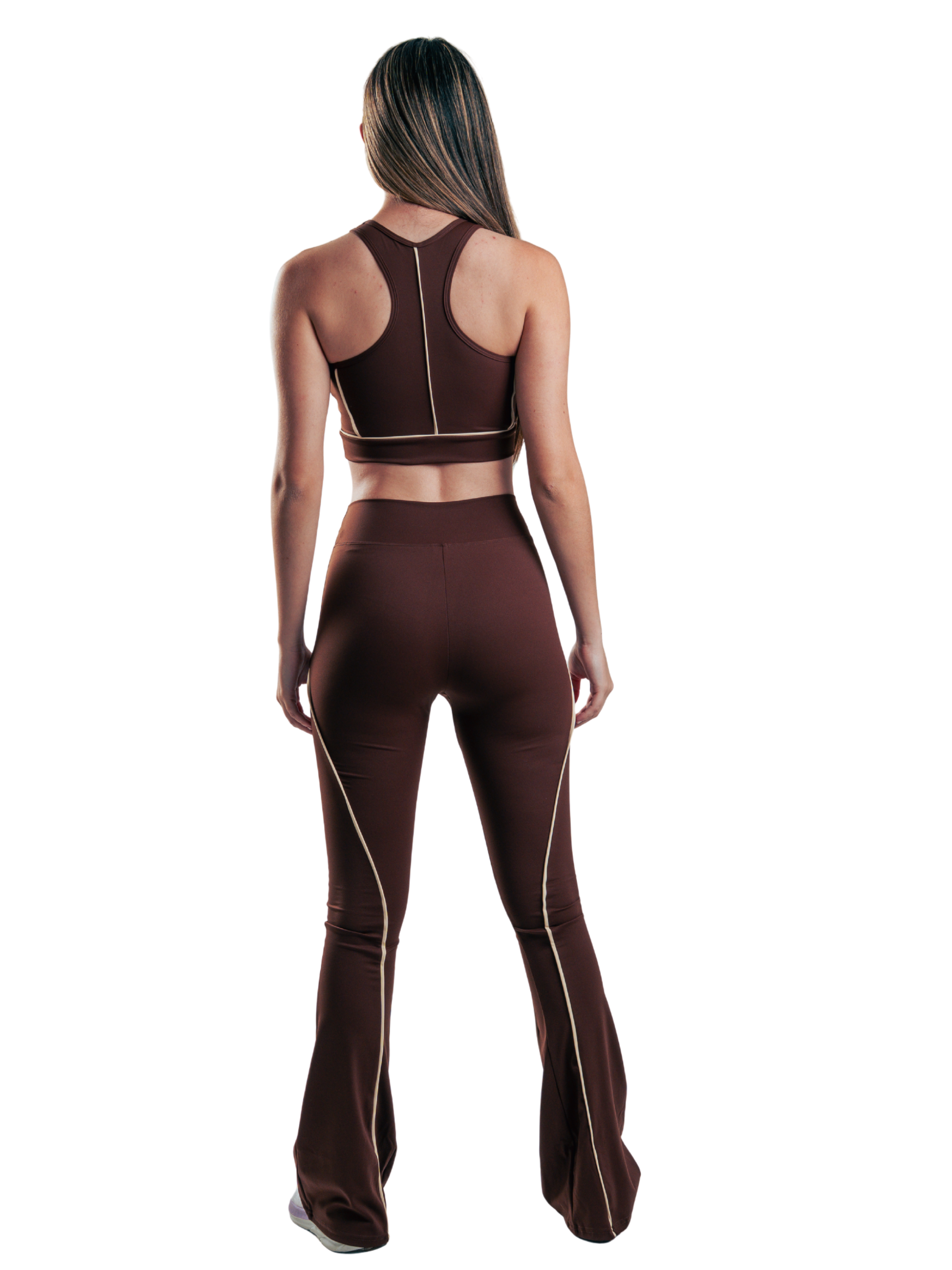 LINEA FIT SET HERO MARRON