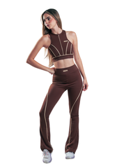 LINEA FIT SET HERO MARRON