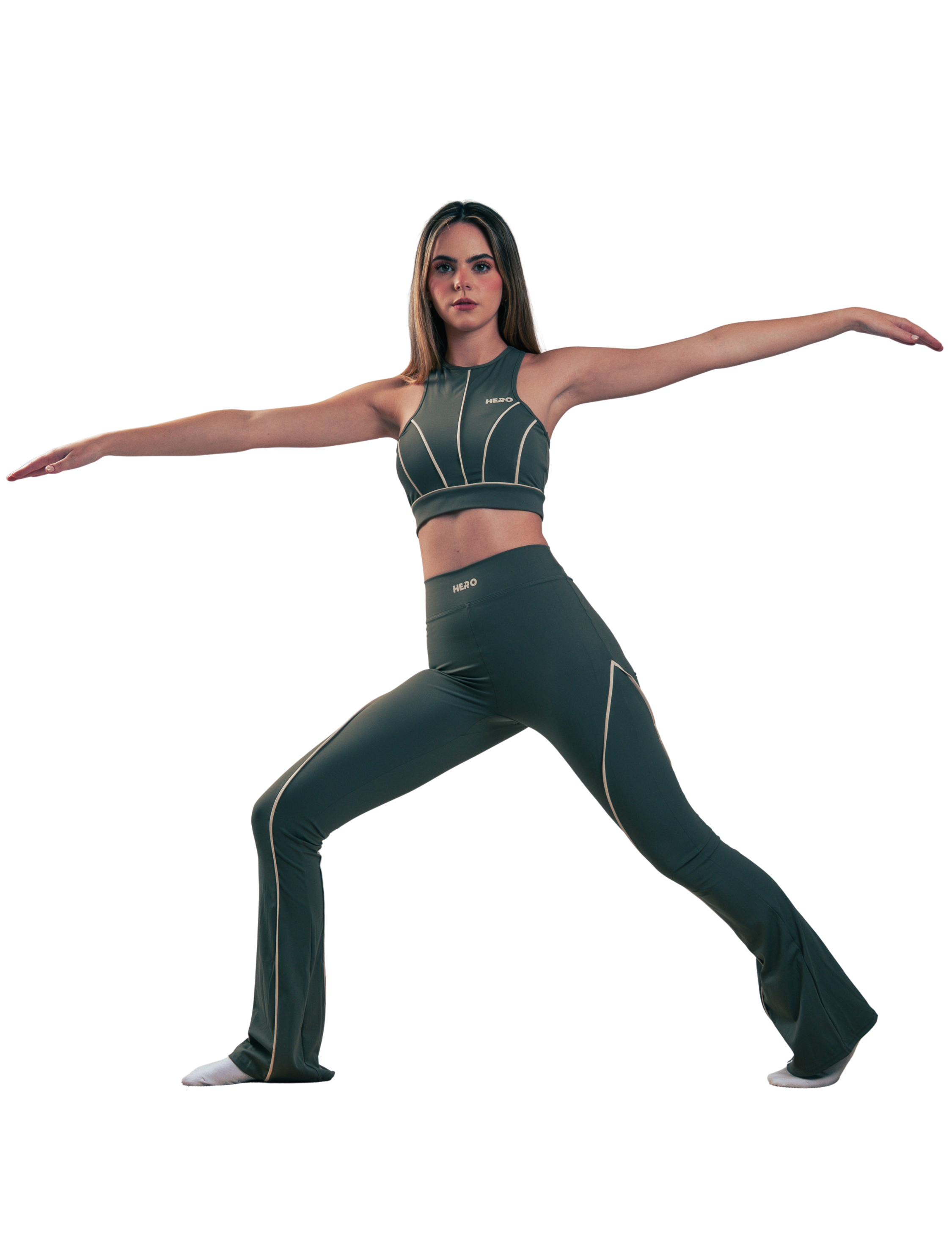 LINEA FIT SET HERO VERDE