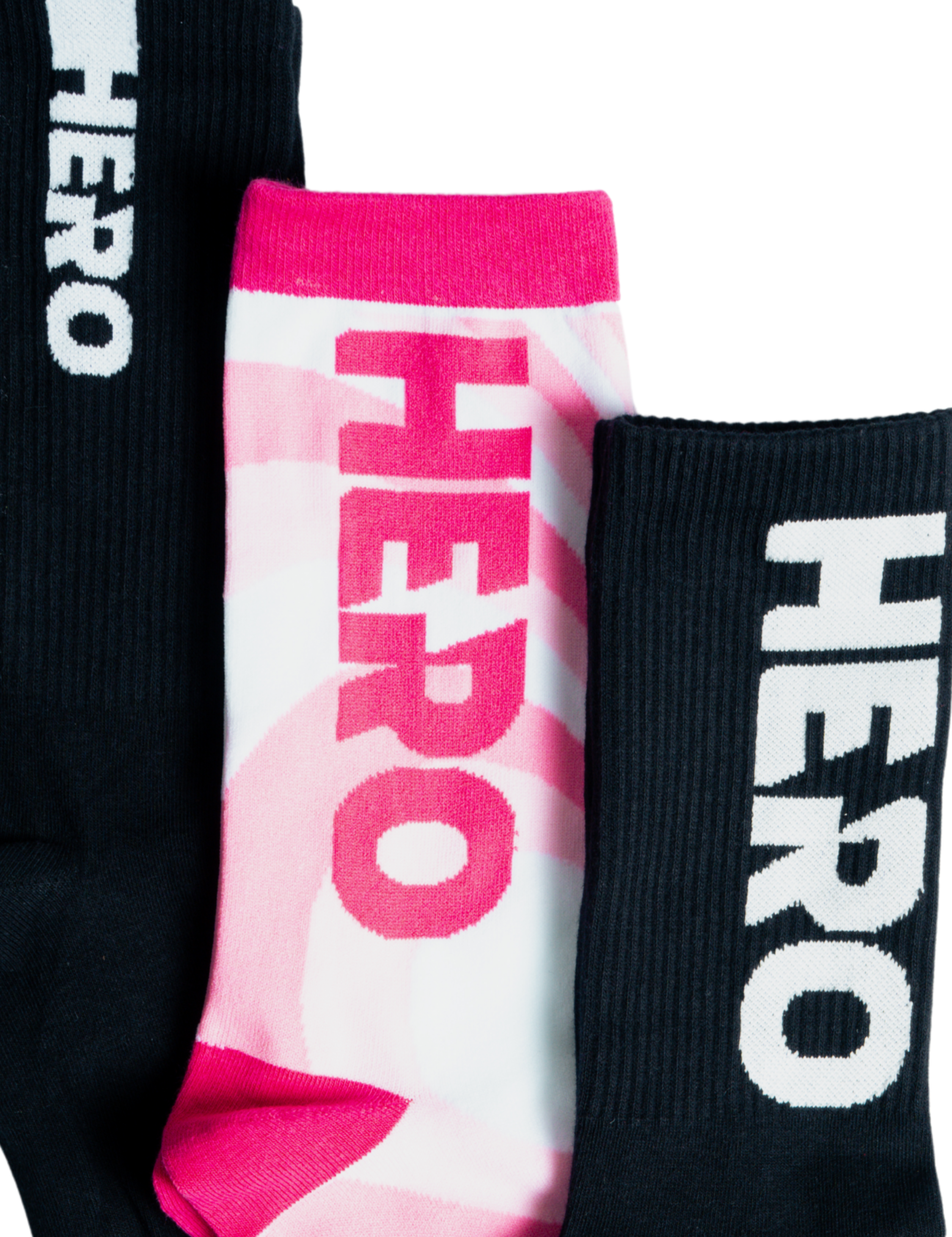 3PACK DE MEDIAS HERO CORAZON