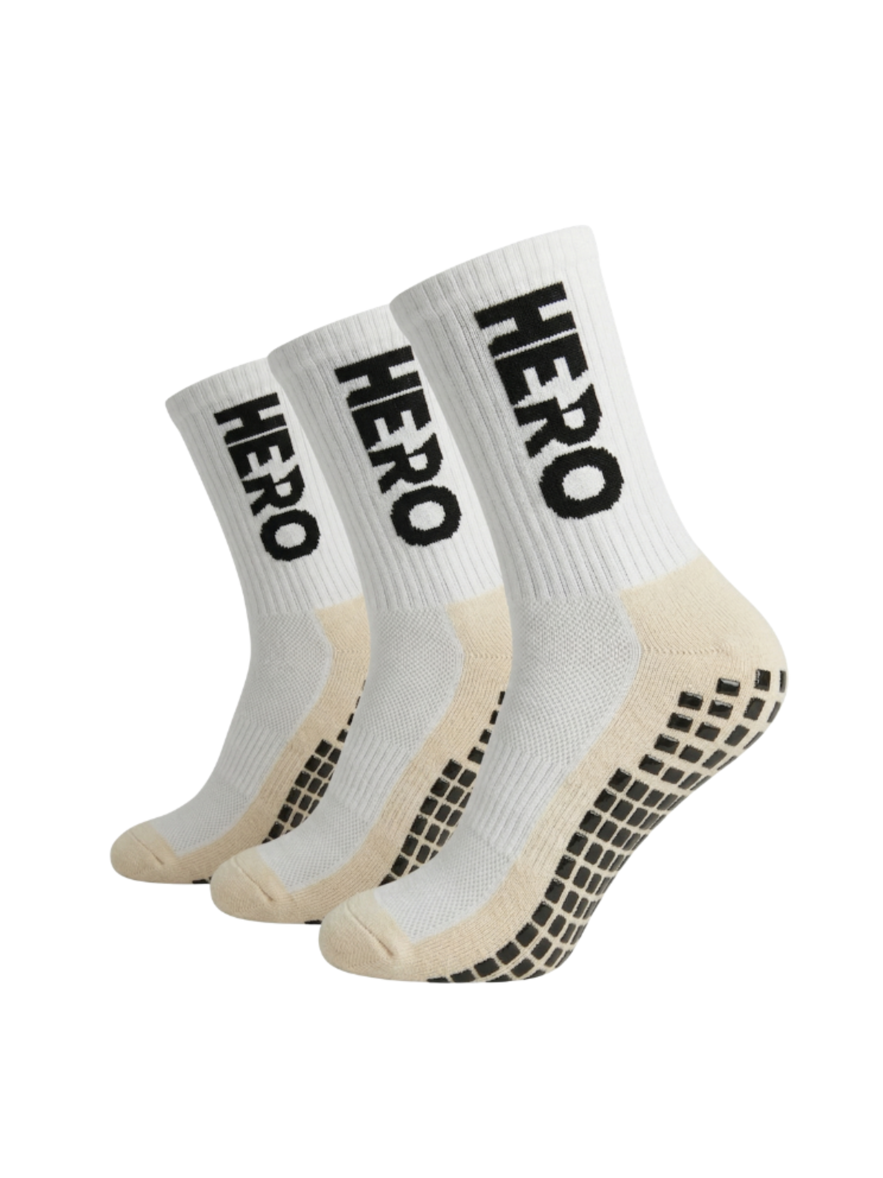 MEDIAS TACO HERO BLANCO