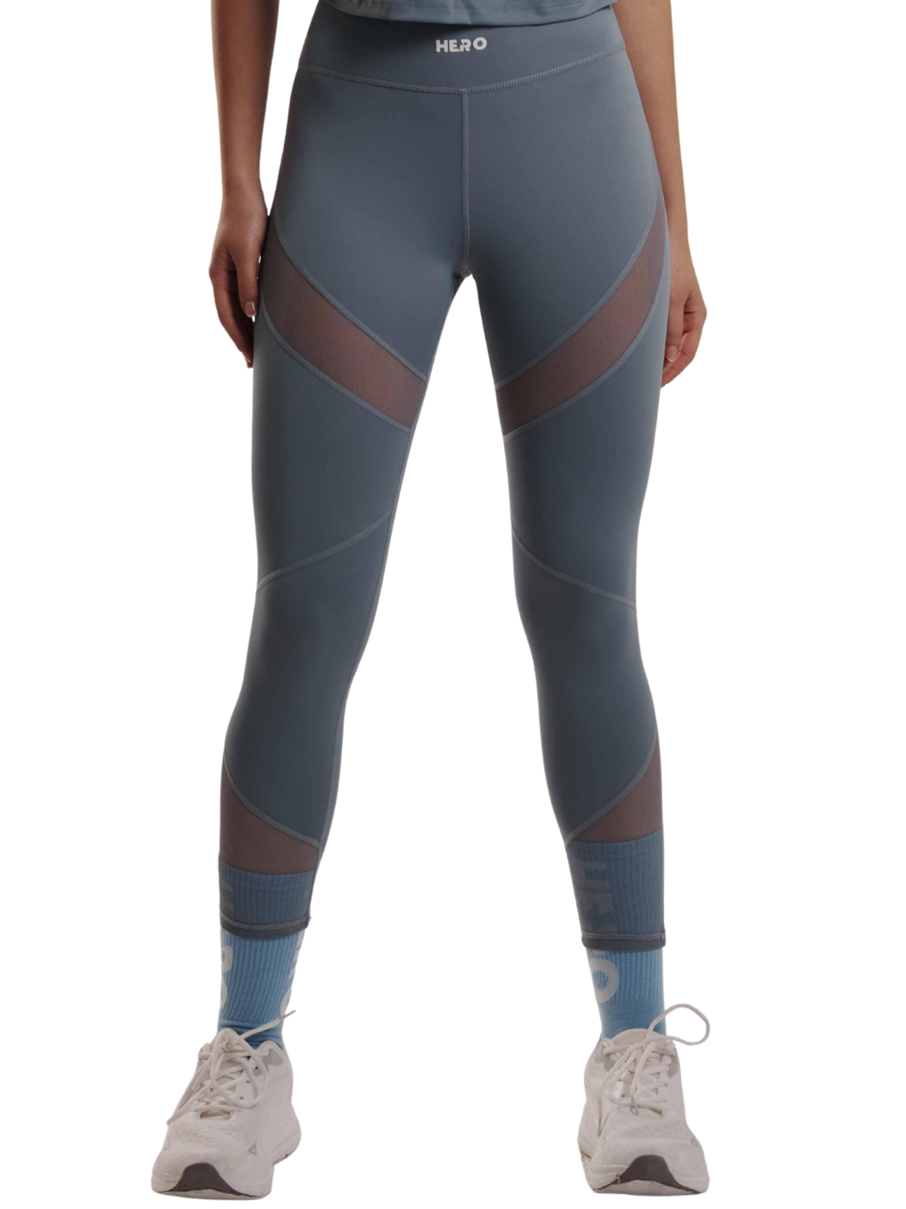 MESH VENTURE LEGGINGS HERO GRIS