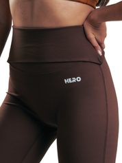 PANT FLARE HW HERO MARRON