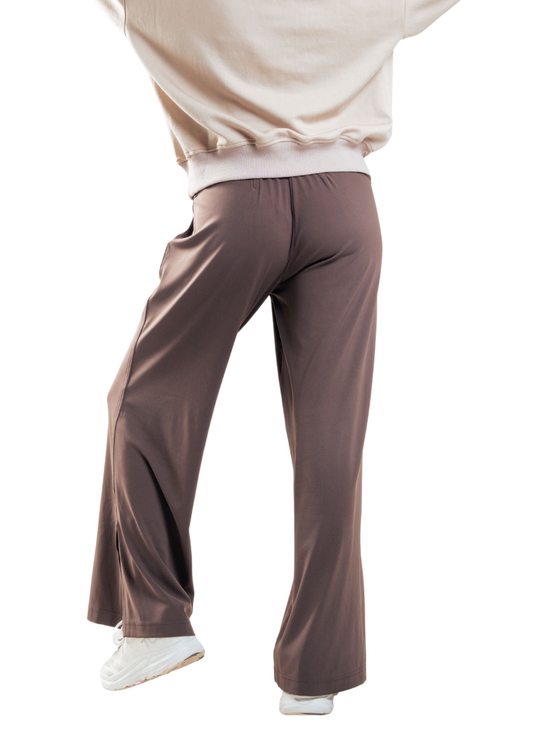 PANTS FLARE FLOW HERO MARRON