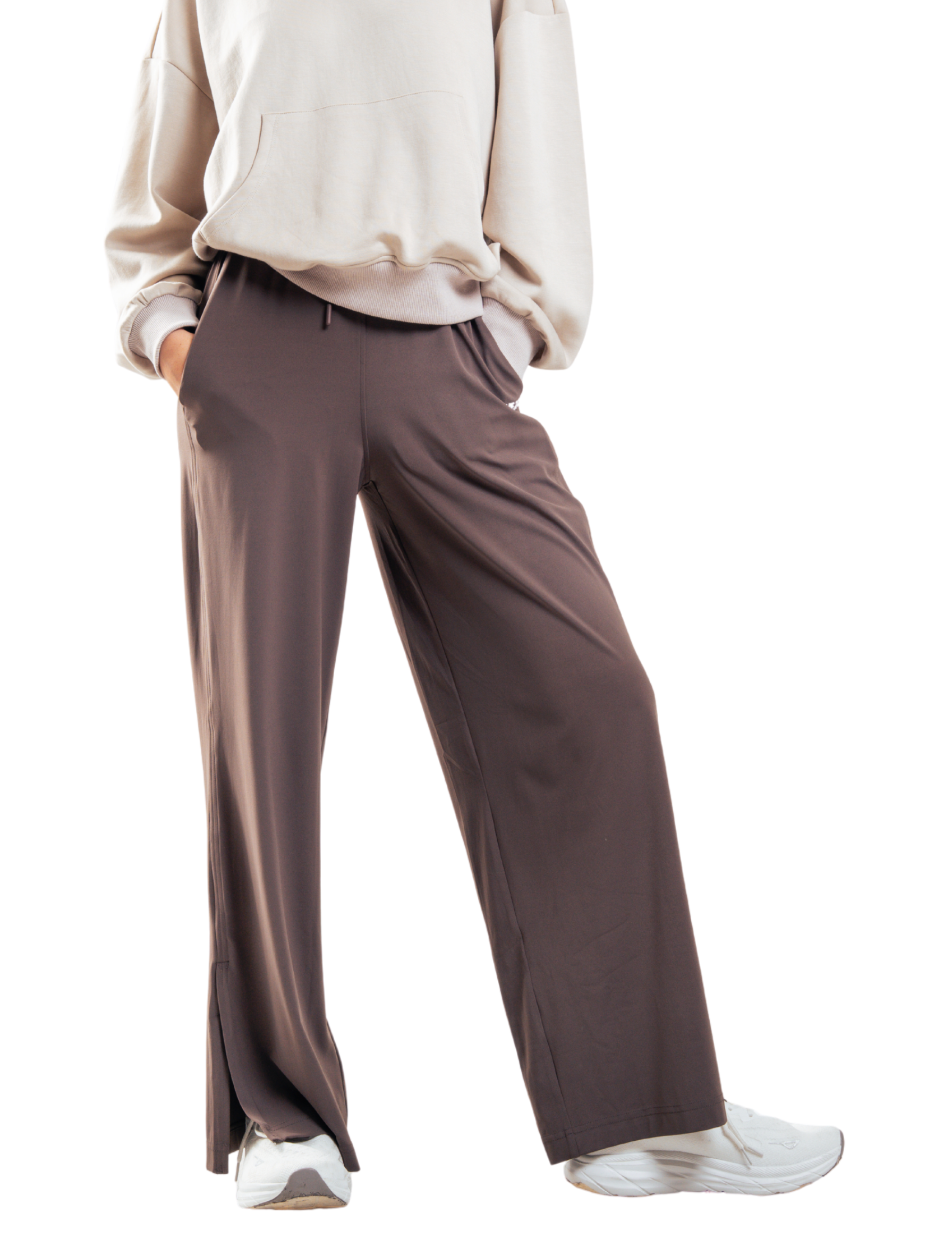 PANTS FLARE FLOW HERO MARRON