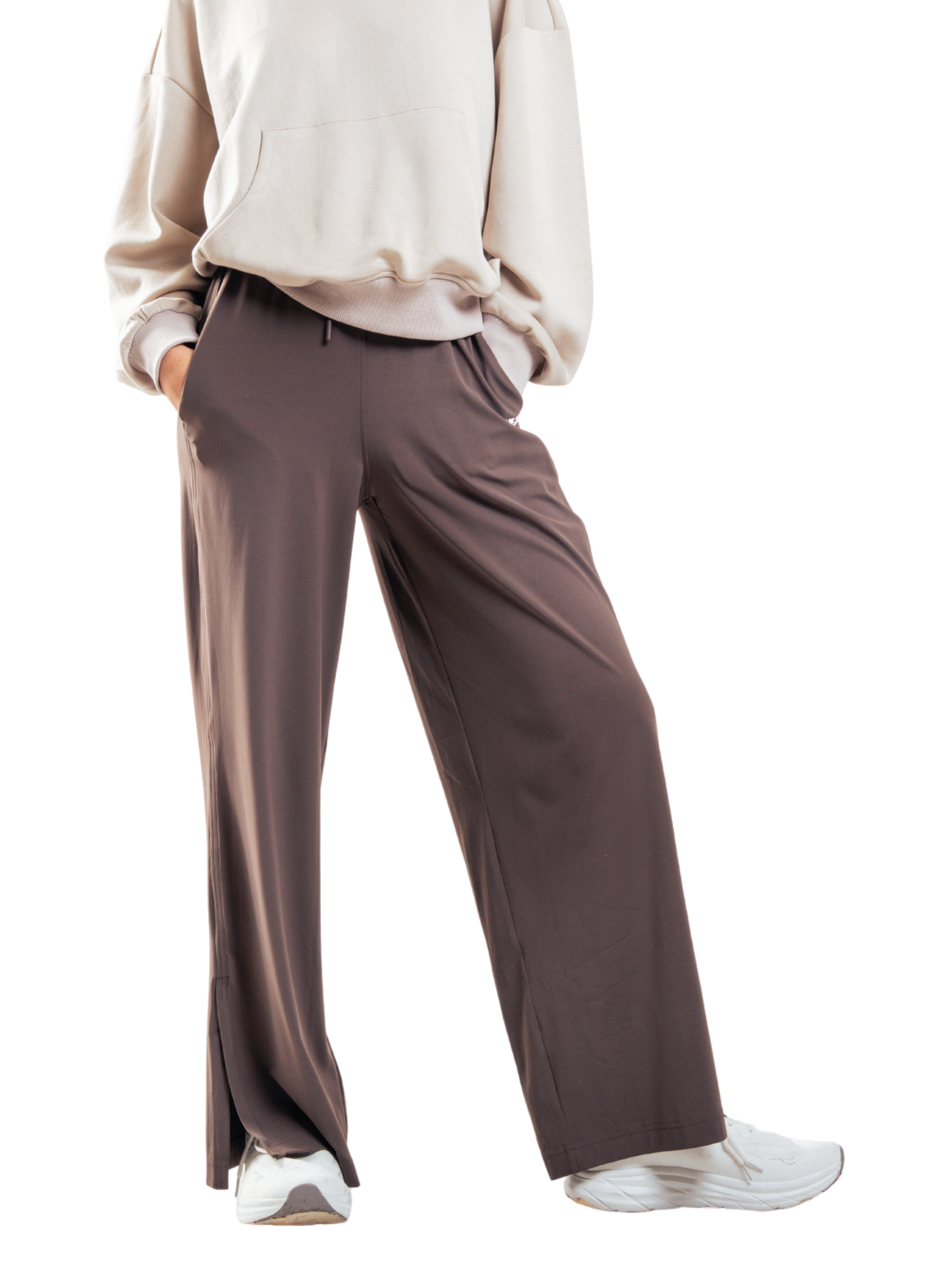 PANTS FLARE FLOW HERO MARRON