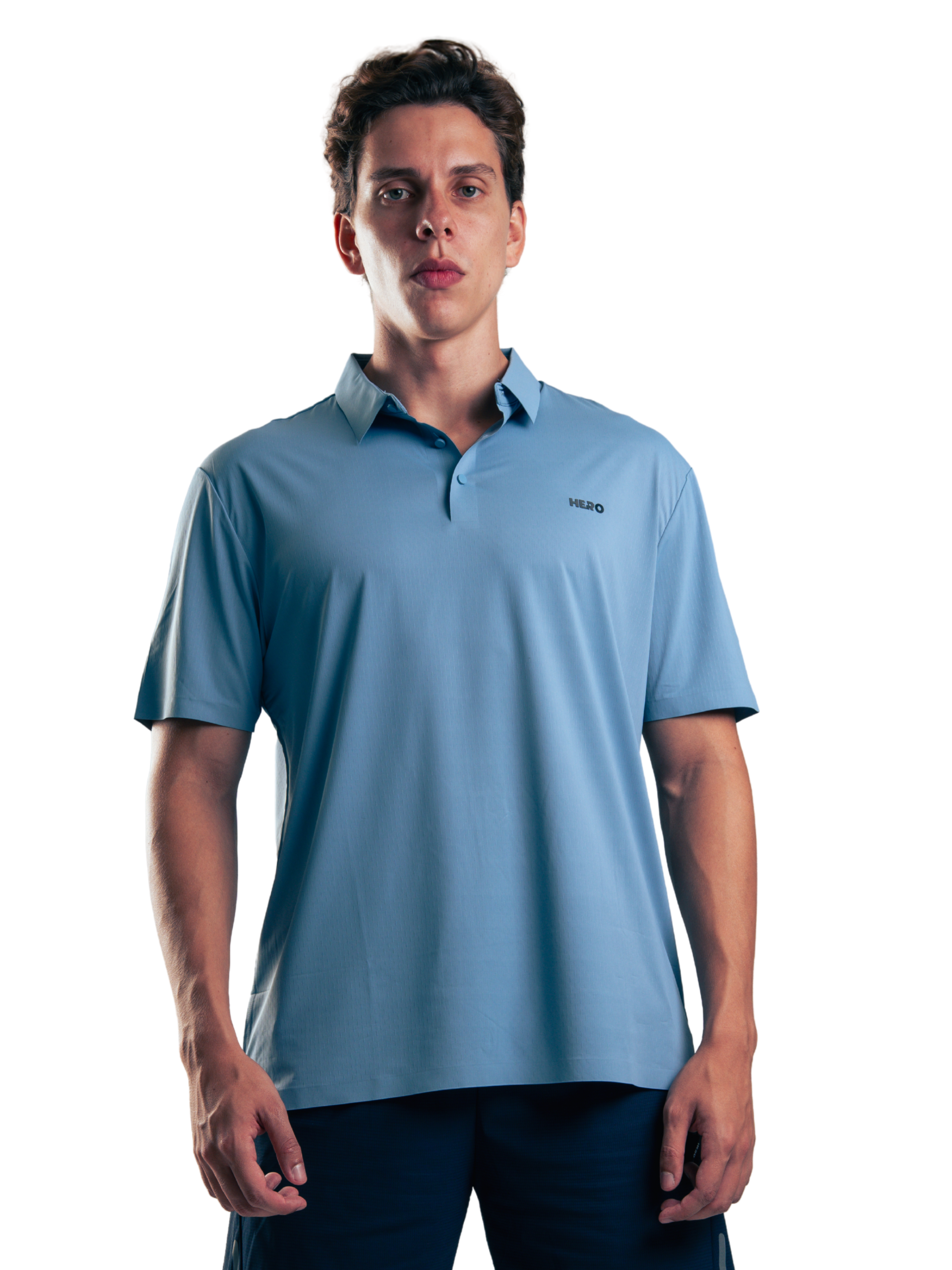 POLO ESSENTIALS HERO AZUL