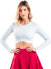 SCULPT FLEX CROP TOP HERO VERDE