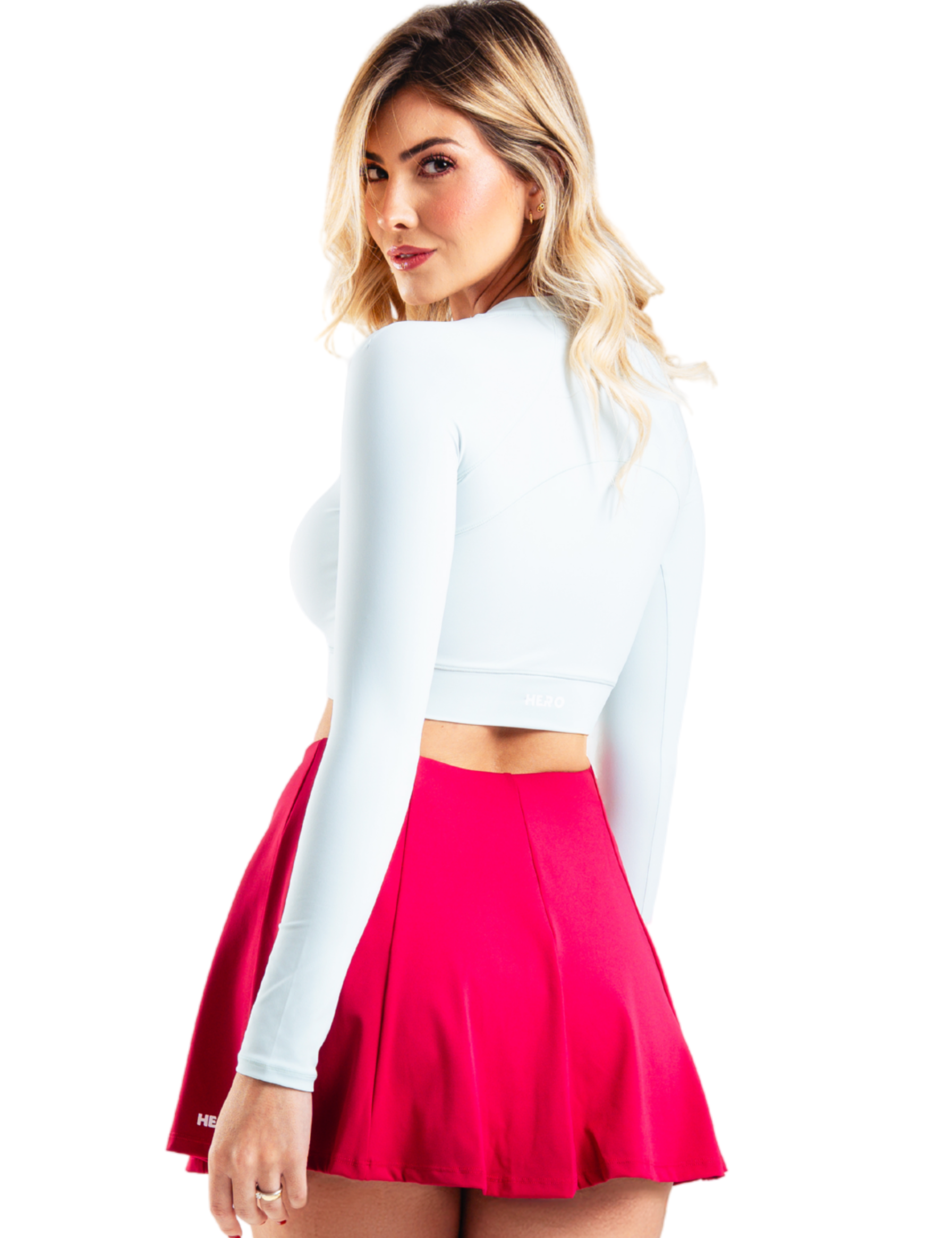 SCULPT FLEX CROP TOP HERO VERDE