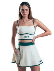 CONJUNTO FALDA Y TOP BODERLINE HERO VERDE