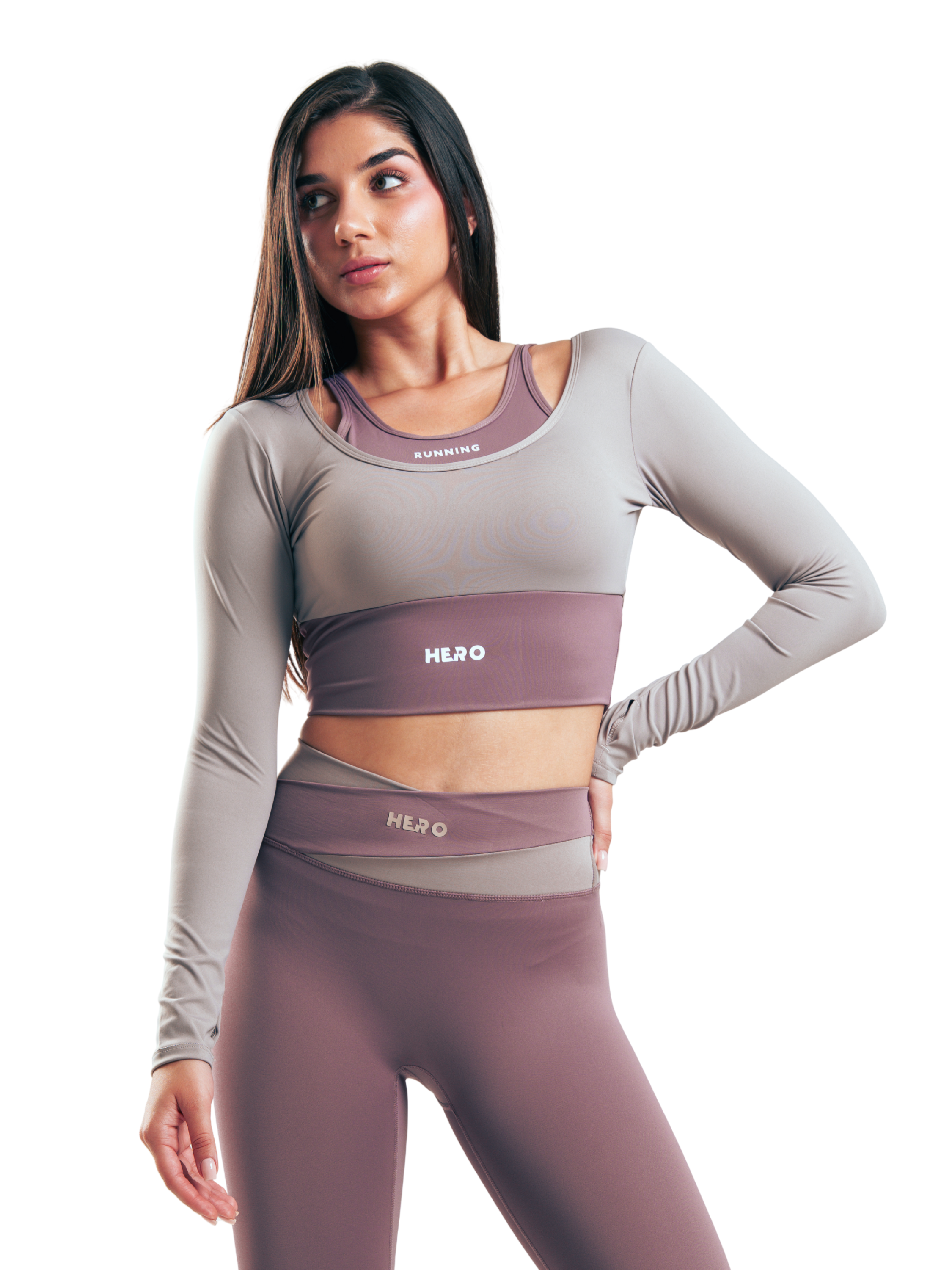 SET HIRISE LAYERED HERO TAUPE