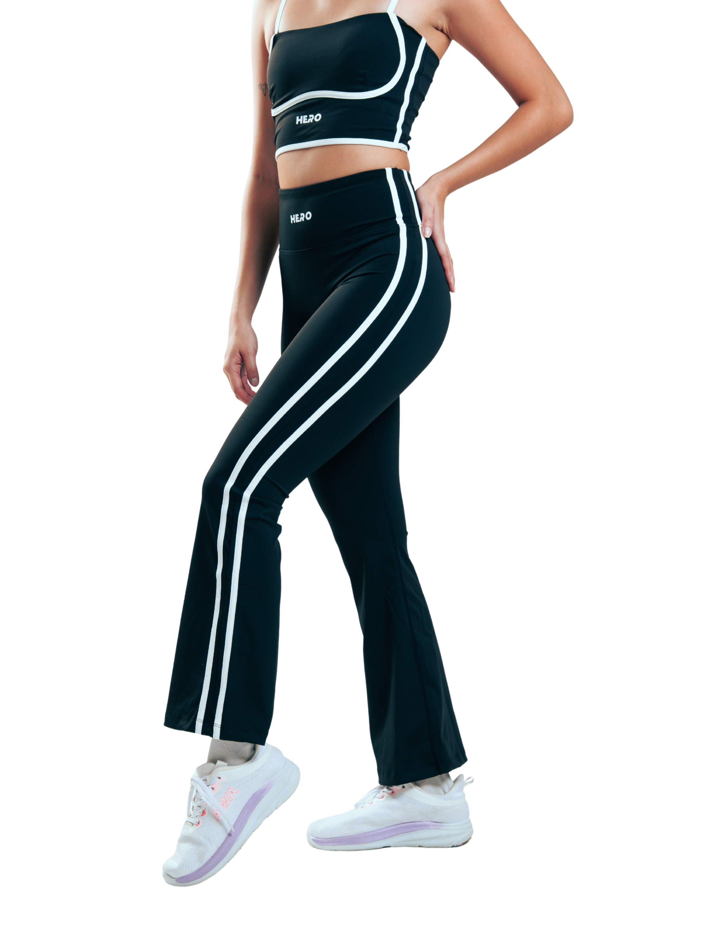 SET RACER FLARE HERO  NEGRO