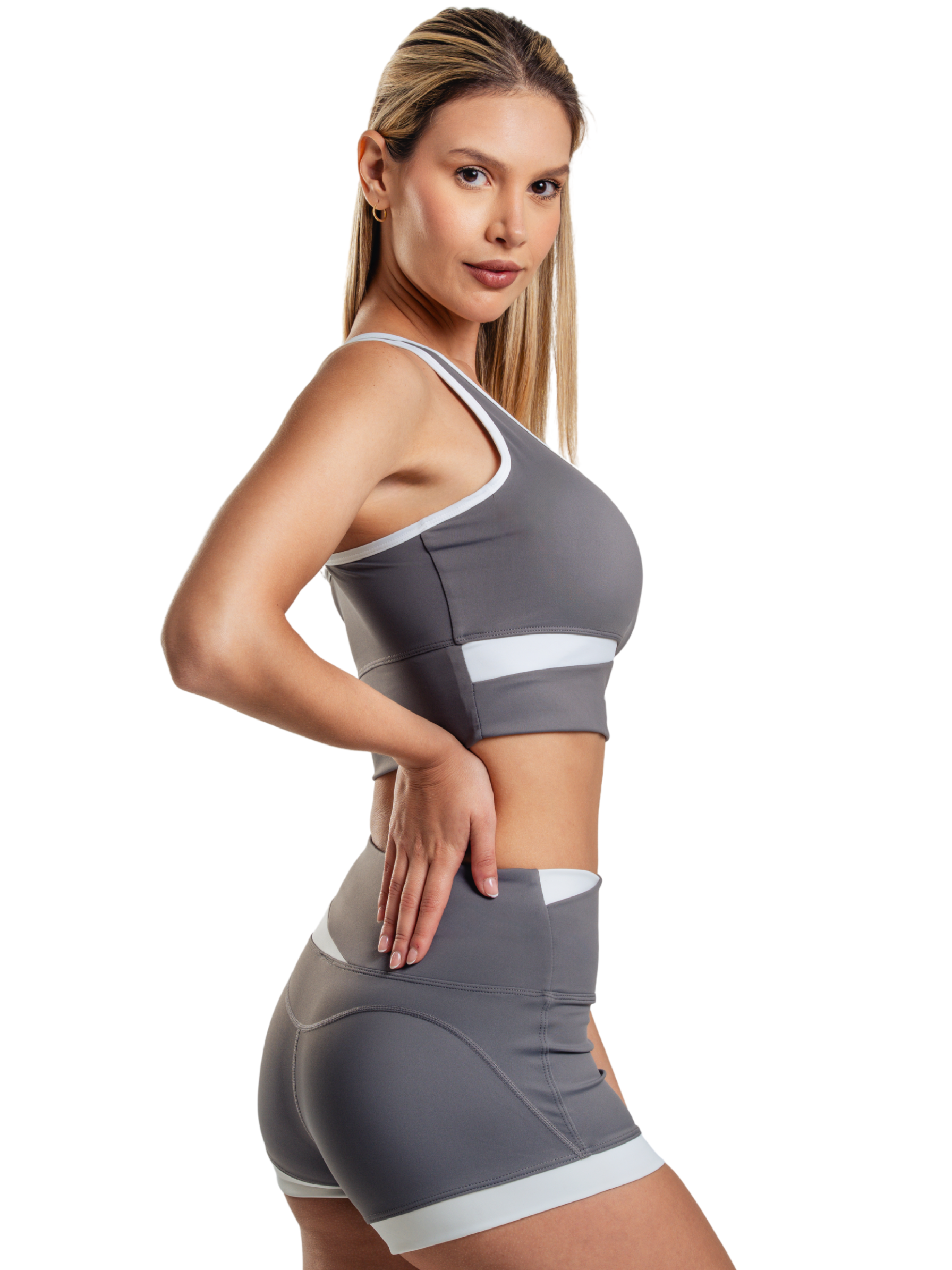 SET SHAPE V SHORT HERO GRIS