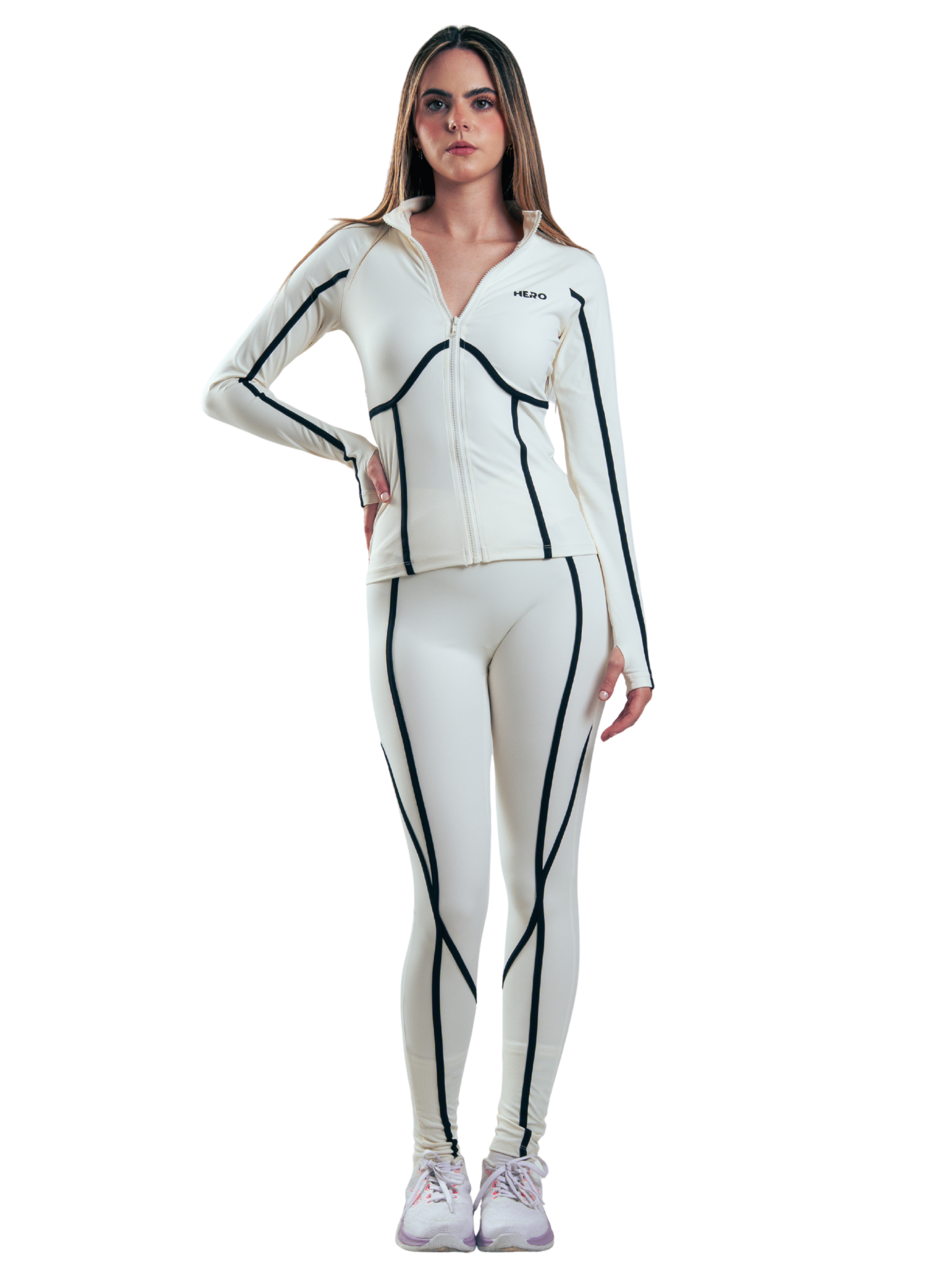 SET SWEATER LINEA HERO BEIGE