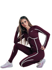 SET SWEATER LINEA HERO VINOTINTO