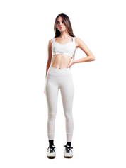 CONJUNTO TOP ESCOTE CUADRADO Y LEGGIN HERO