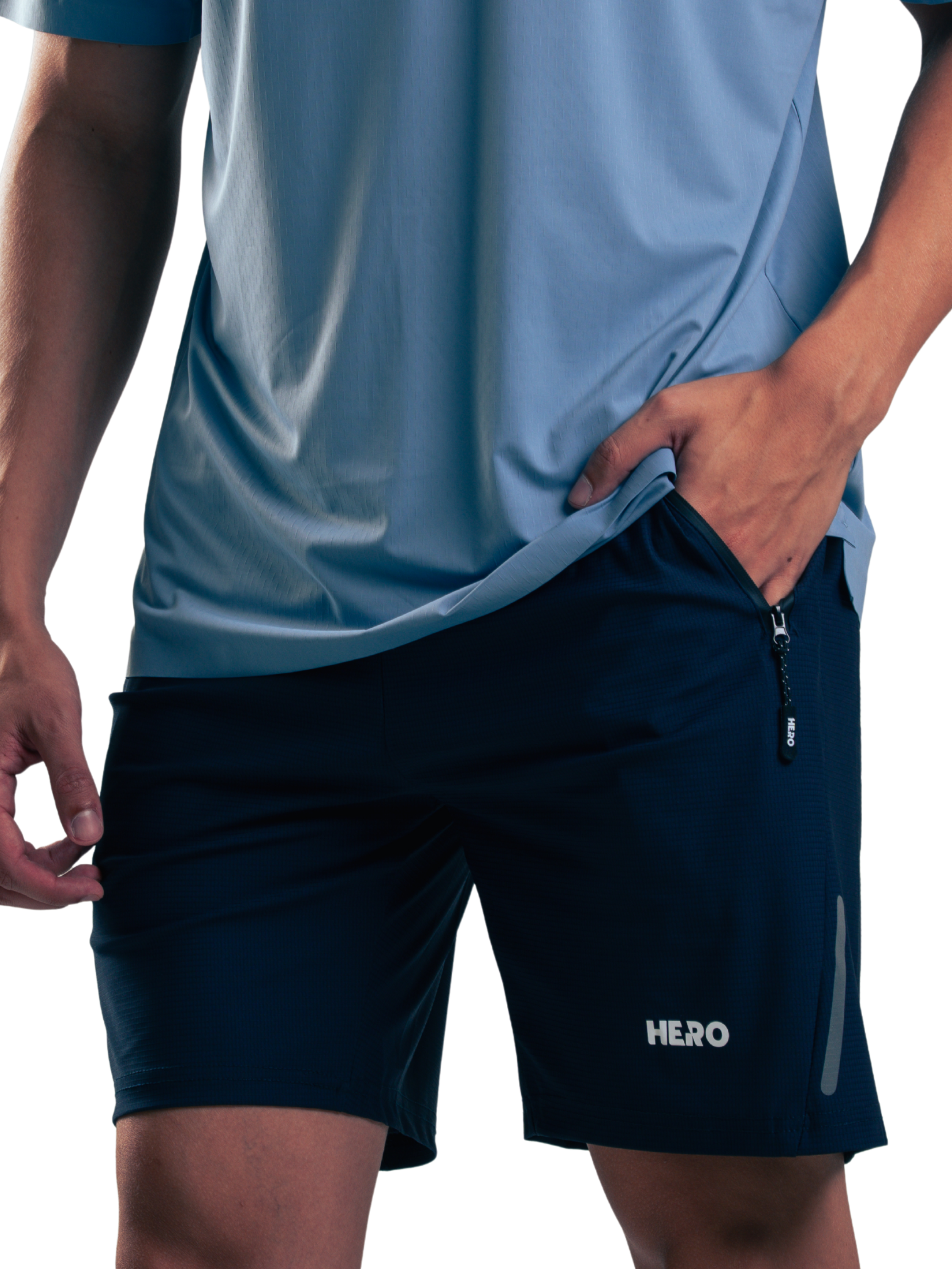 SHORT CREMREF HERO NAVY