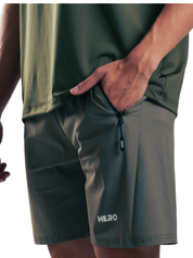 SHORT CREMREF HERO VERDE