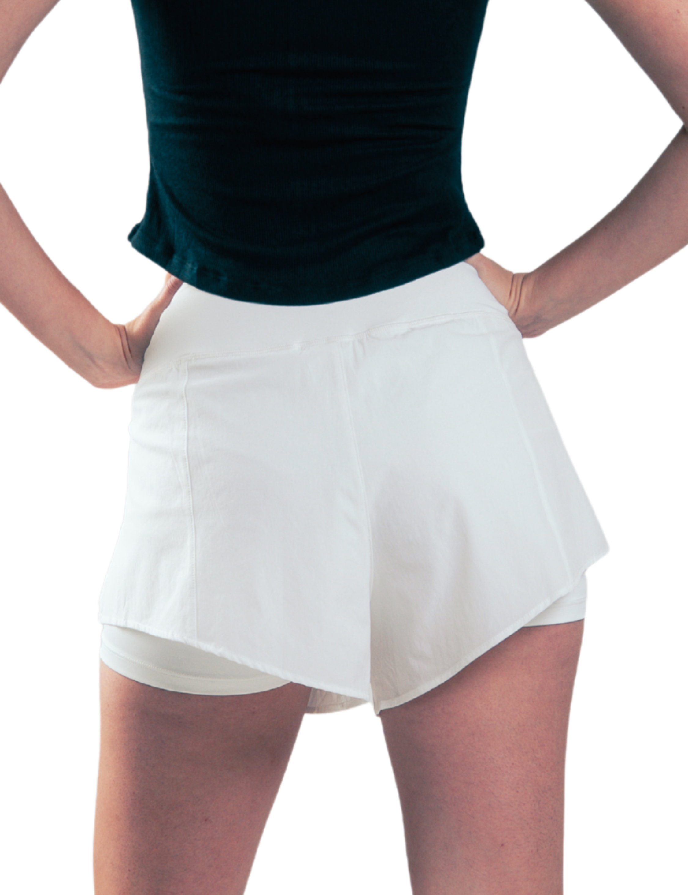 SHORT FALDA FIT HERO BLANCA