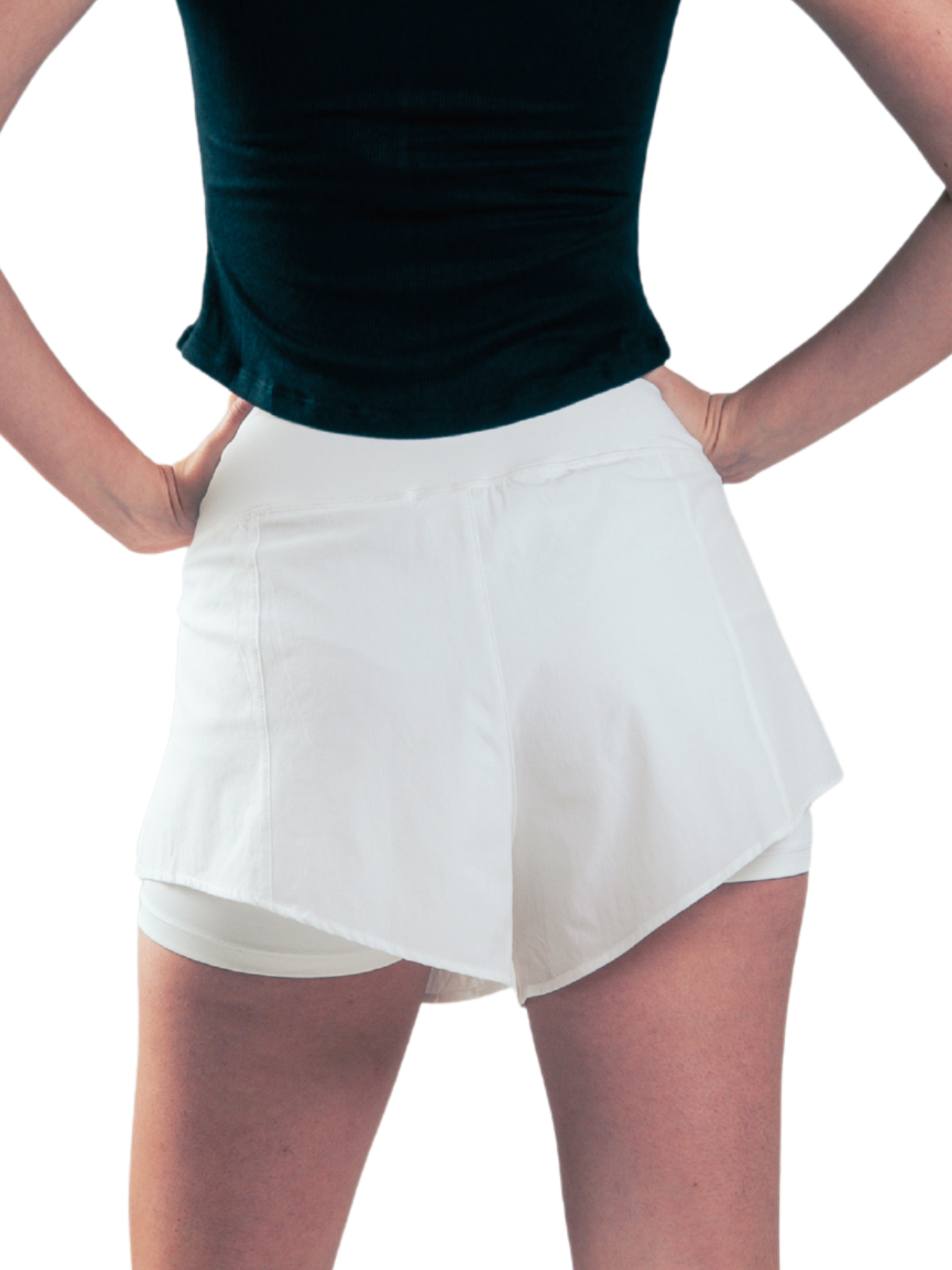 SHORT FALDA FIT HERO BLANCA