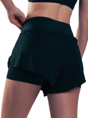 SHORT FALDA FIT HERO NEGRO