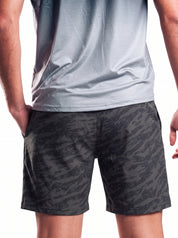 CAMO PERFORMANCE SHORTS HERO GRIS OSCURO