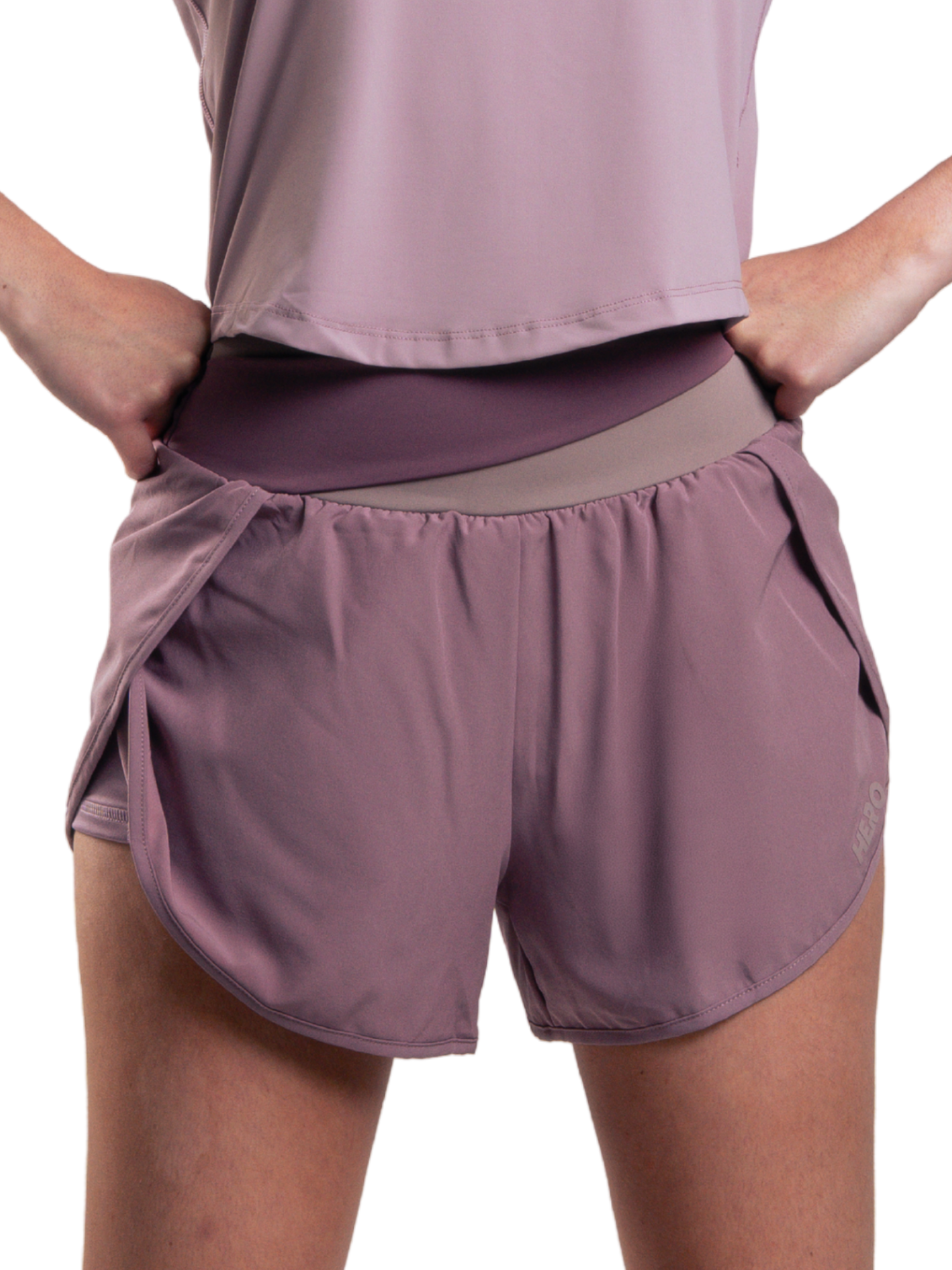 SHORT RUN FIT HERO LAVANDA