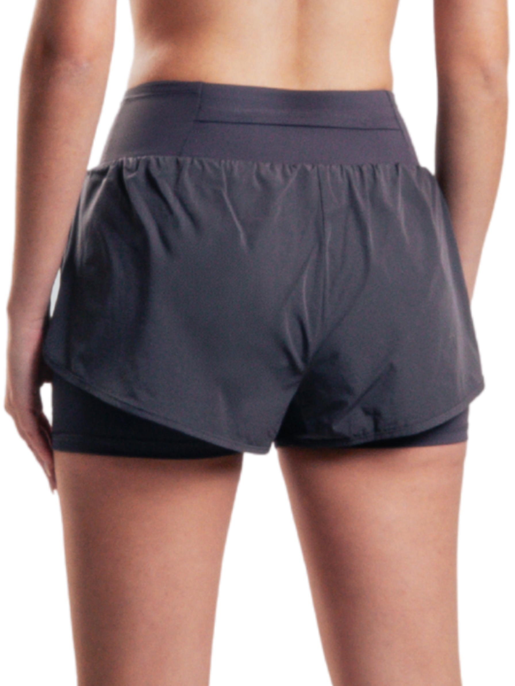 SHORT TRI POCKET HERO GRIS