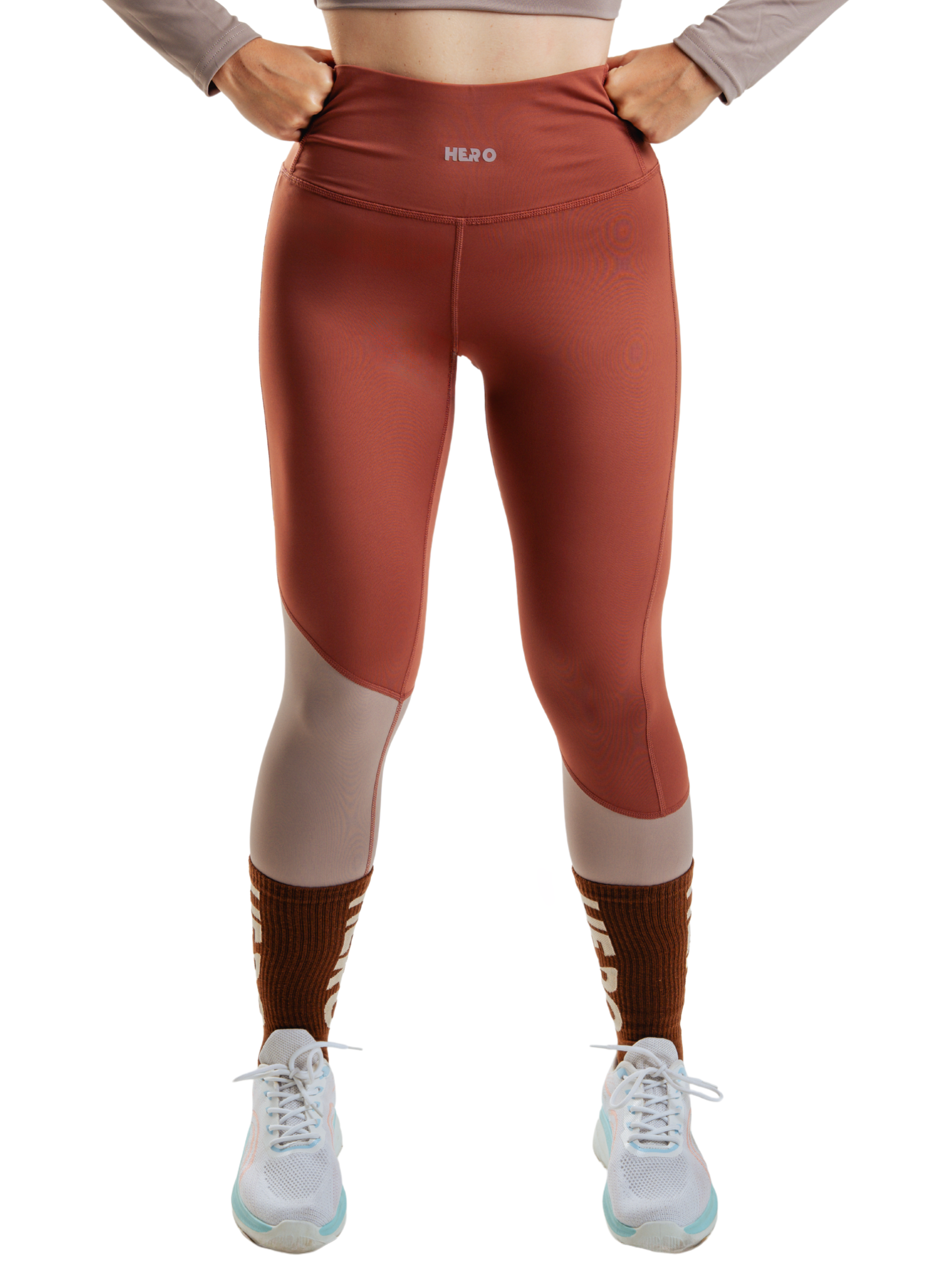 SOFT LEGGINGS HERO TERRACOTA