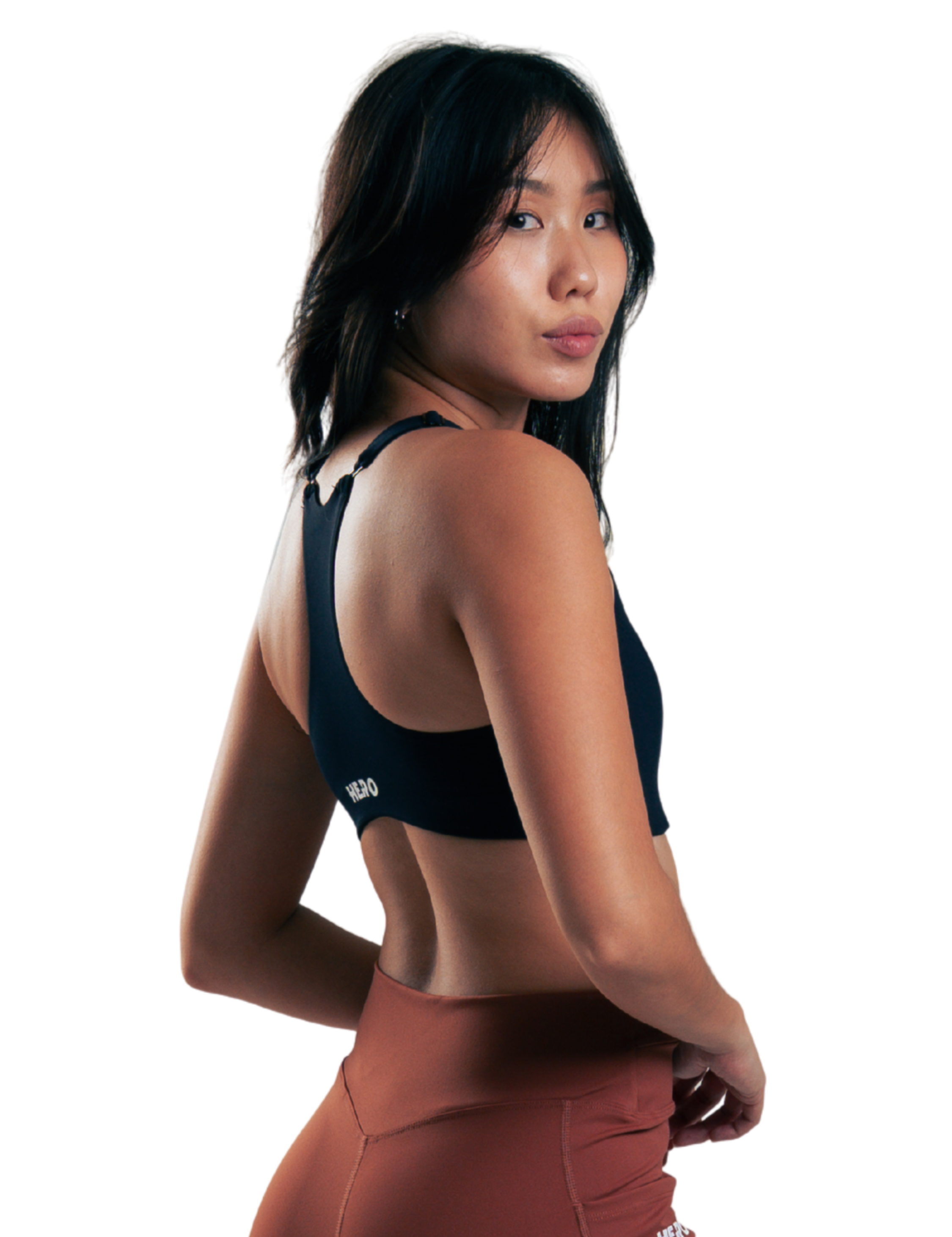 ZIP SPORTS BRA HERO NEGRO