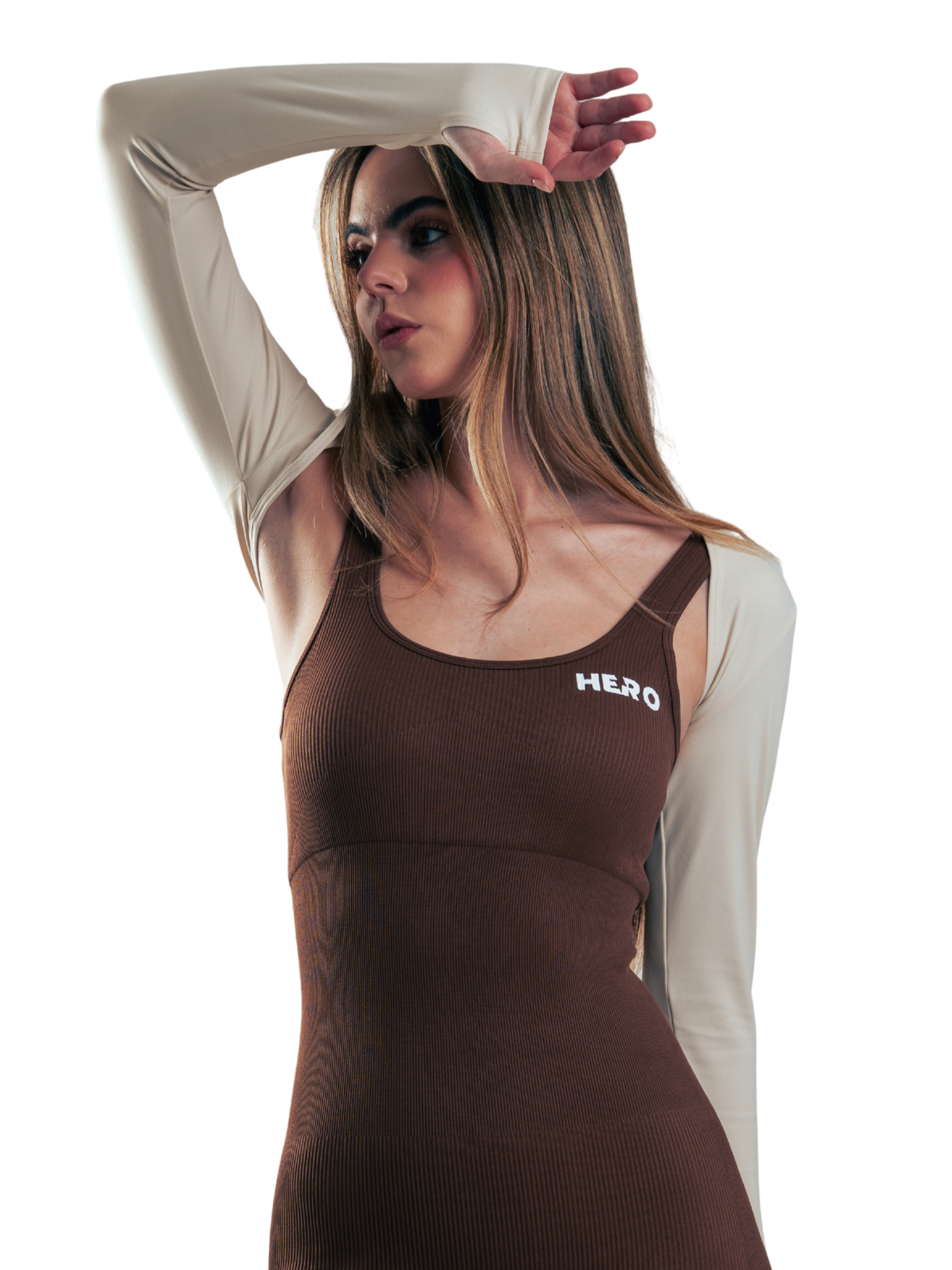 SPORT CROP HERO BEIGE