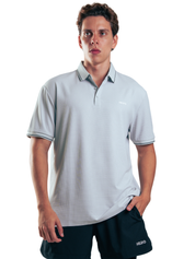 SPORT FIT POLO HERO GRIS CLARO