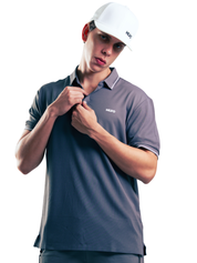 SPORT FIT POLO HERO GRIS OSCURO