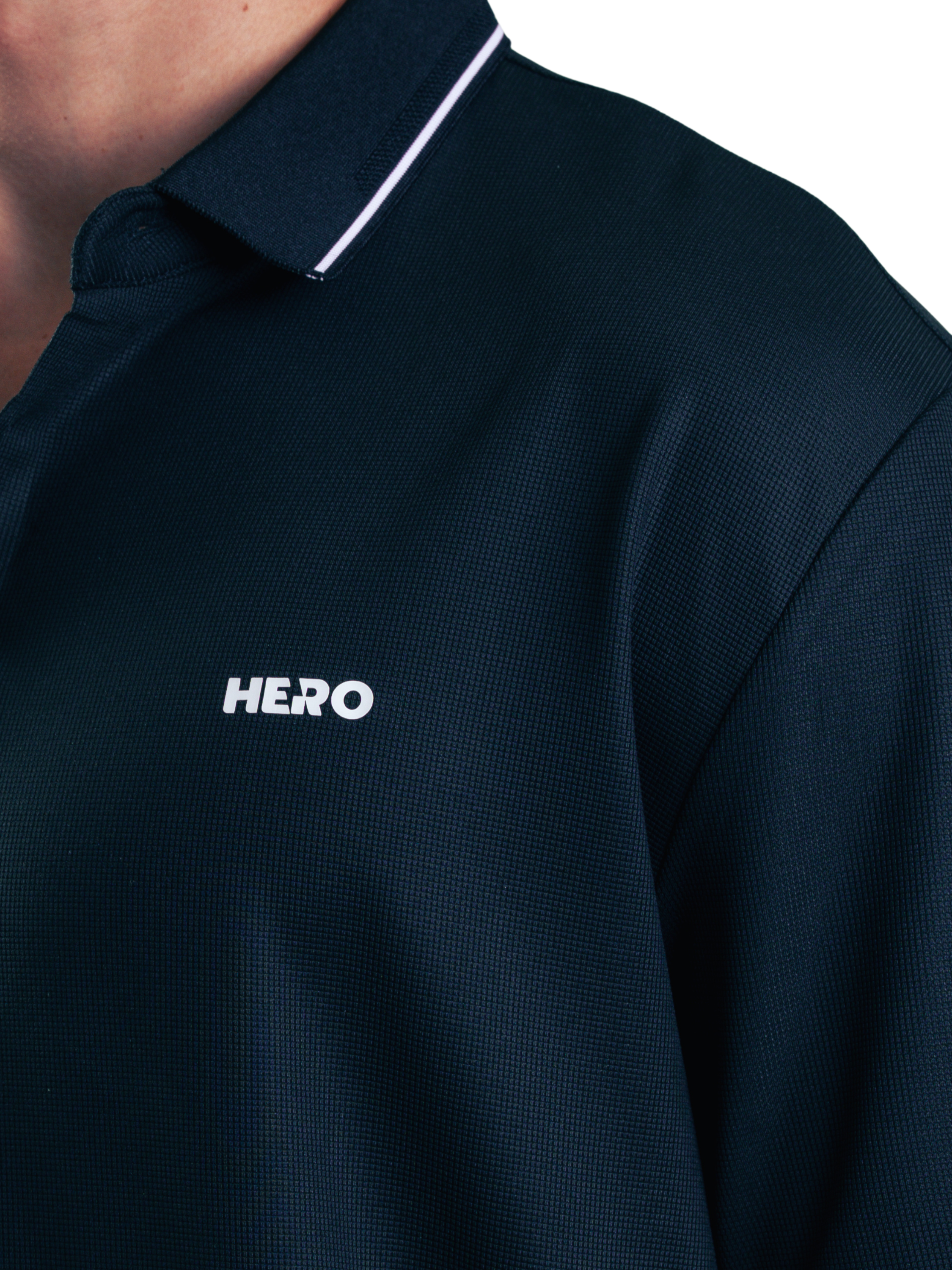 SPORT FIT POLO HERO NEGRO