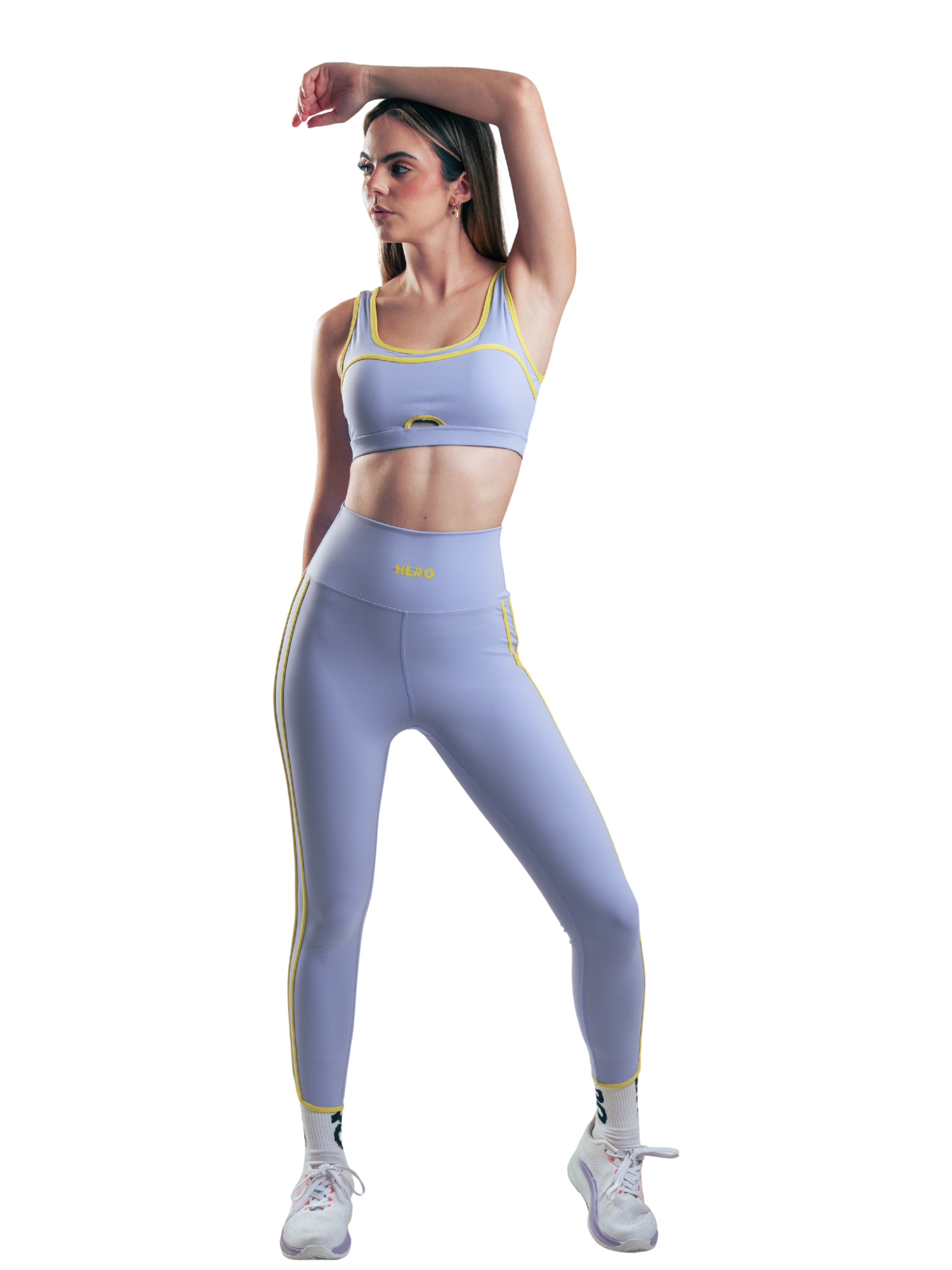 SET SPORT LINE HERO AZUL CON AMARILLO