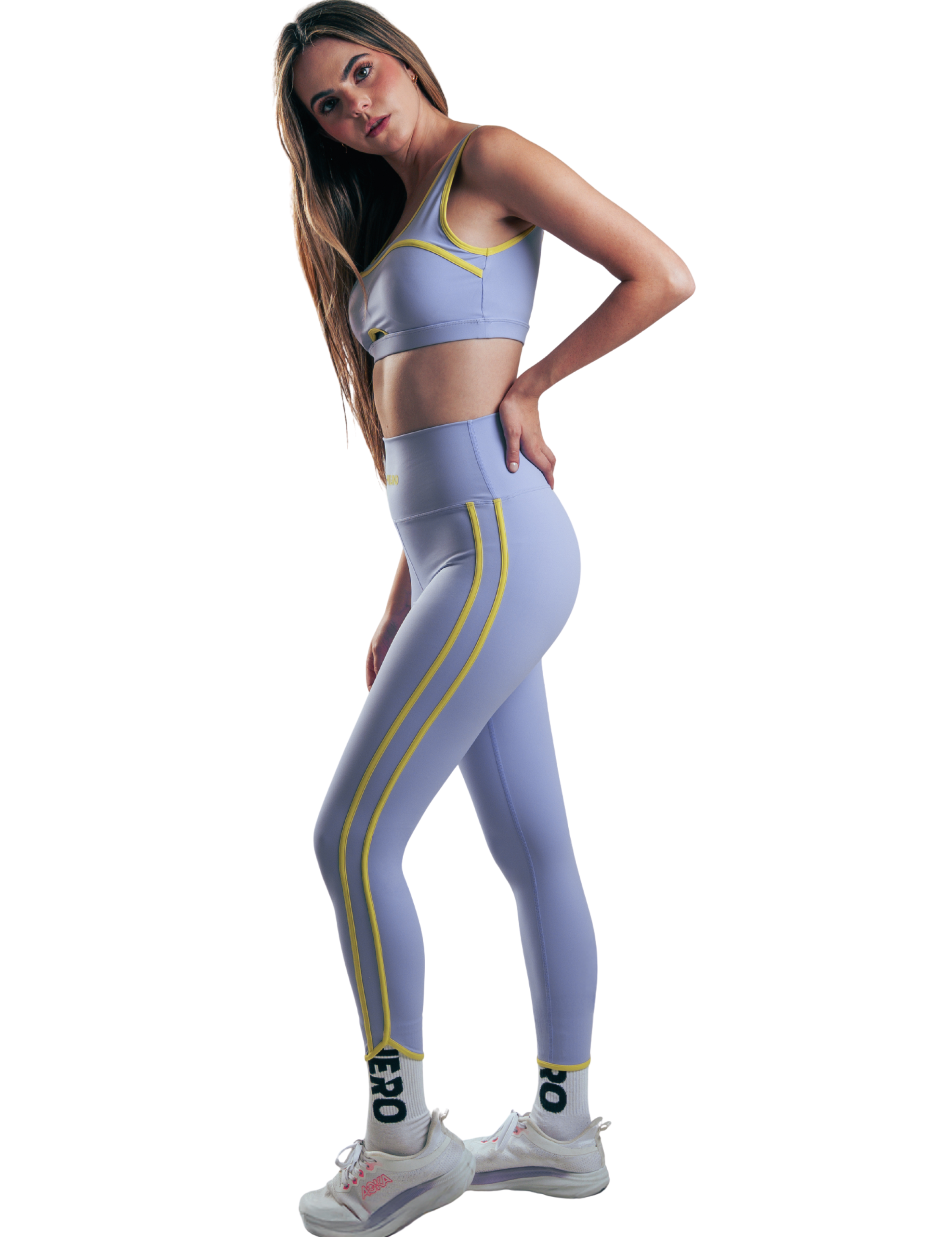 SET SPORT LINE HERO AZUL CON AMARILLO