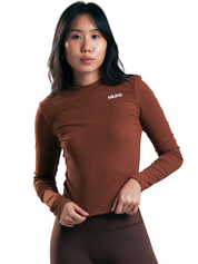 SUETER ACANALADO SLIM HERO MARRON CLARO