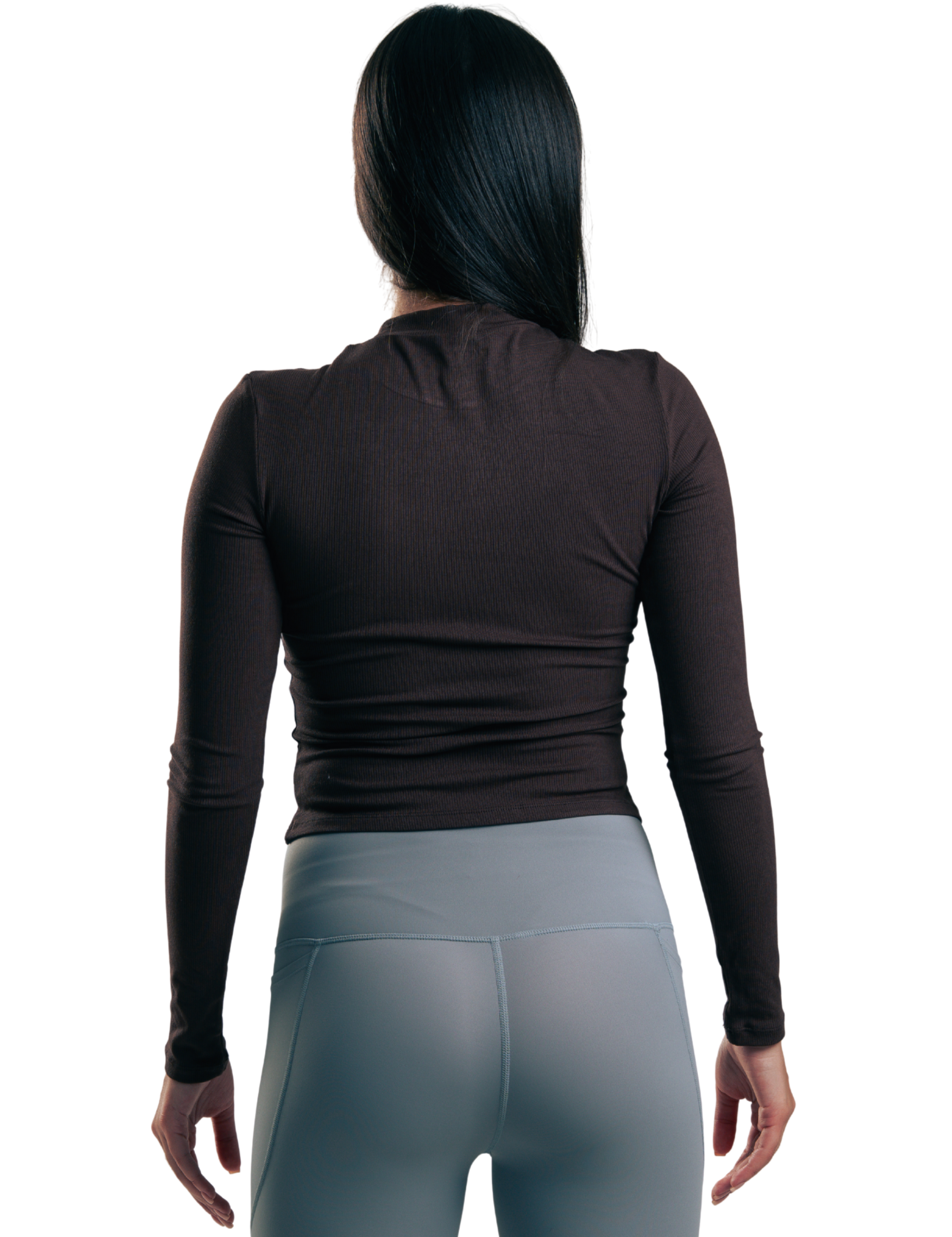 SUETER ACANALADO SLIM HERO MARRON