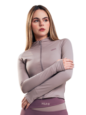 SUETER BASIC ZIP HERO BORGONA