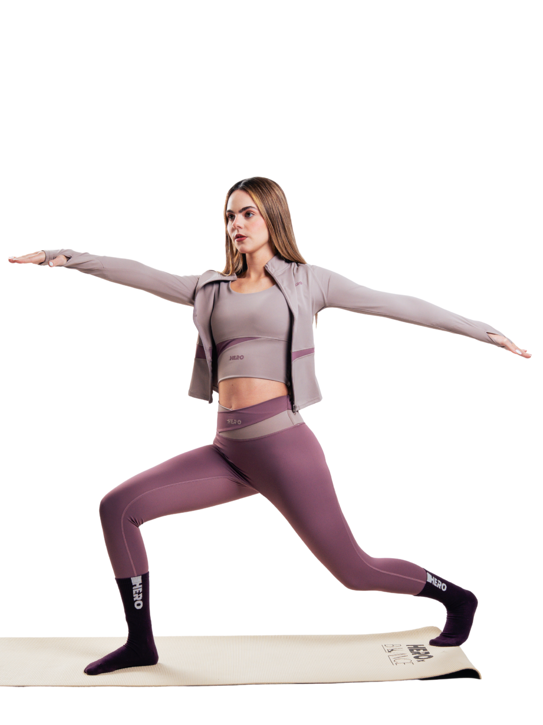 SUETER BASIC ZIP HERO BORGONA