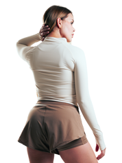 SUETER BASIC ZIP HERO BEIGE